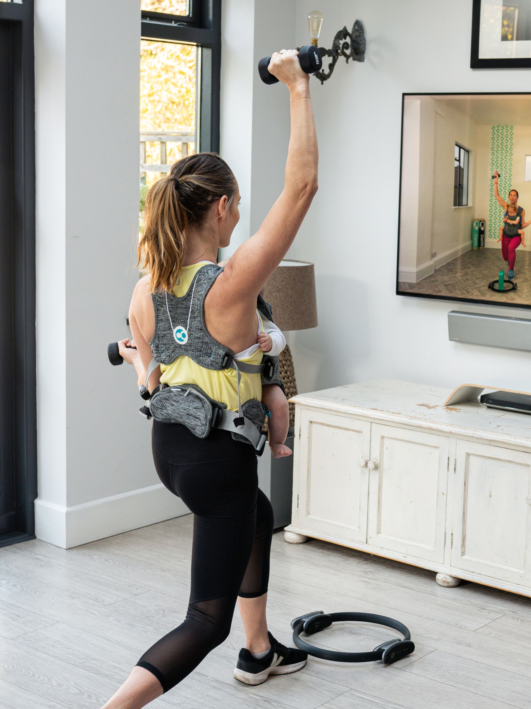 Carifit Baby Carrier Cool Grey - Image 6 of 12