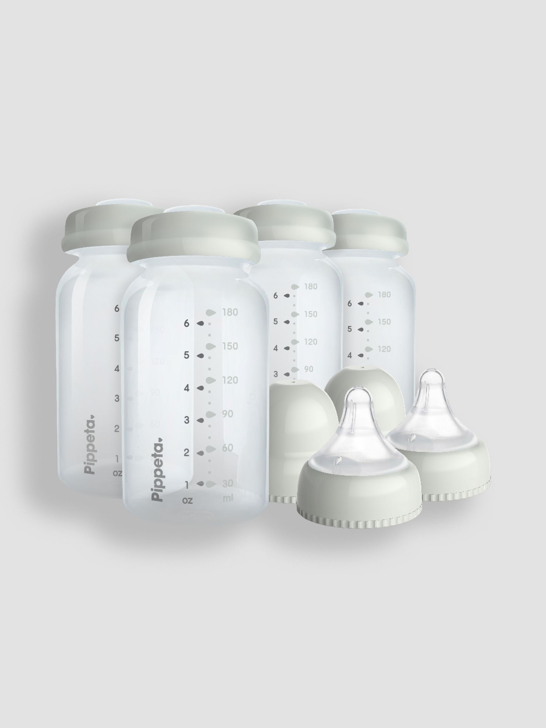 Pippeta Storage Bottles Seasalt - Image 1 of 4