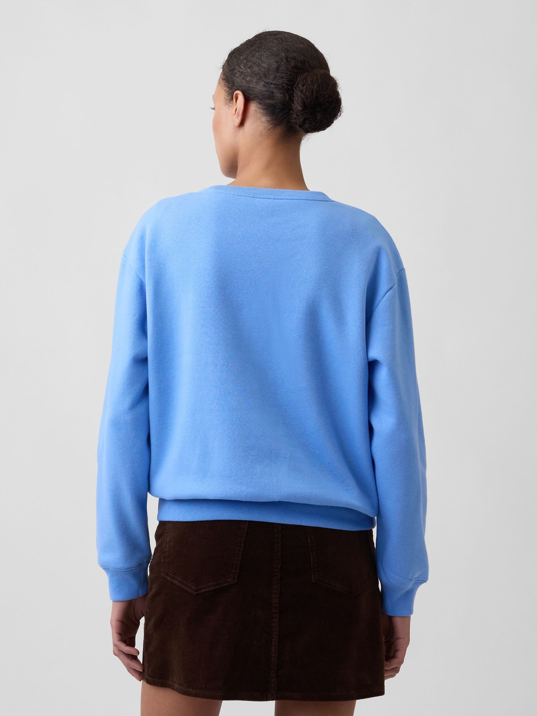 Blue/Burgundy Logo Sweatshirt - Image 2 of 5