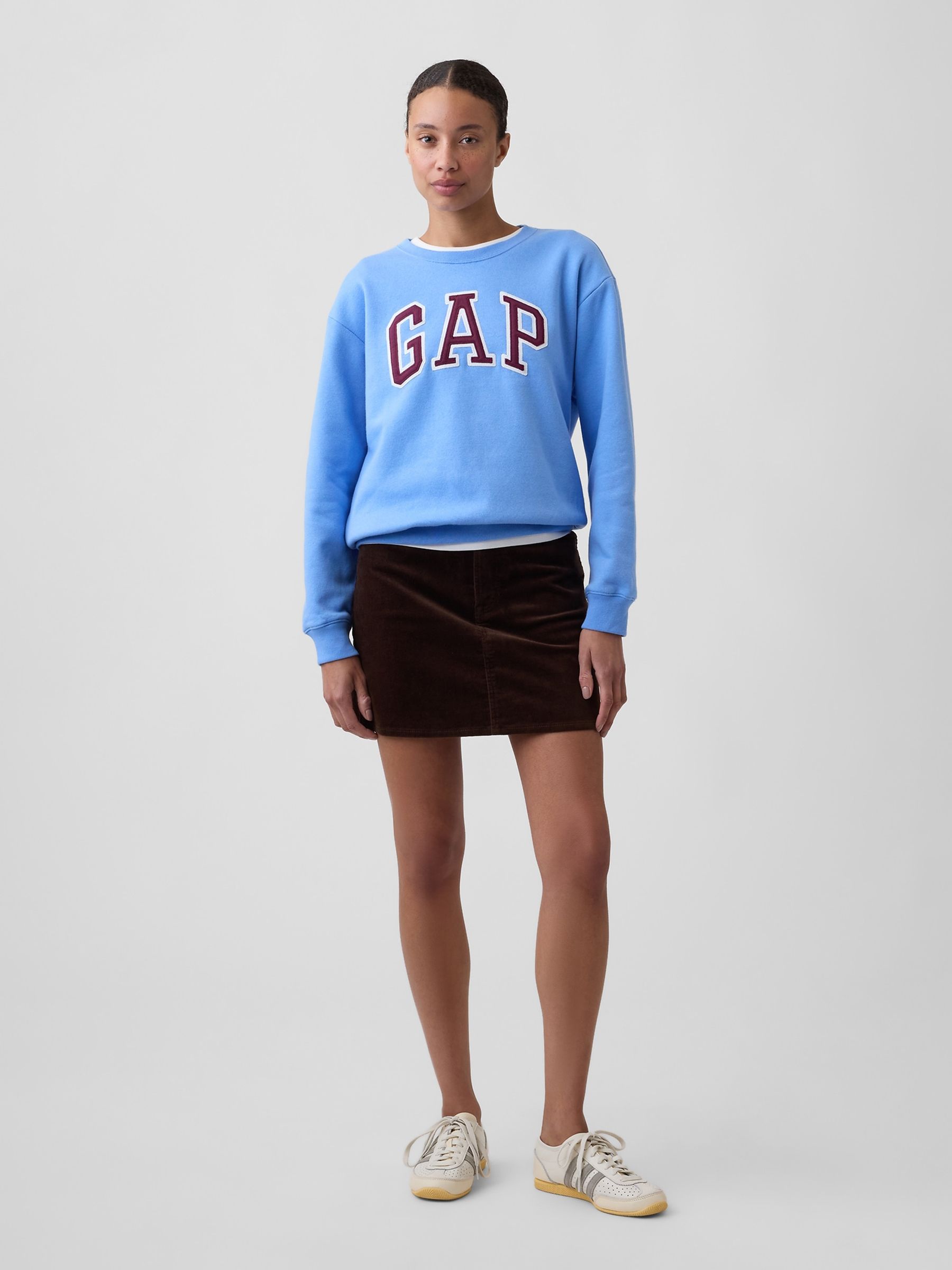 Blue/Burgundy Logo Sweatshirt - Image 3 of 5
