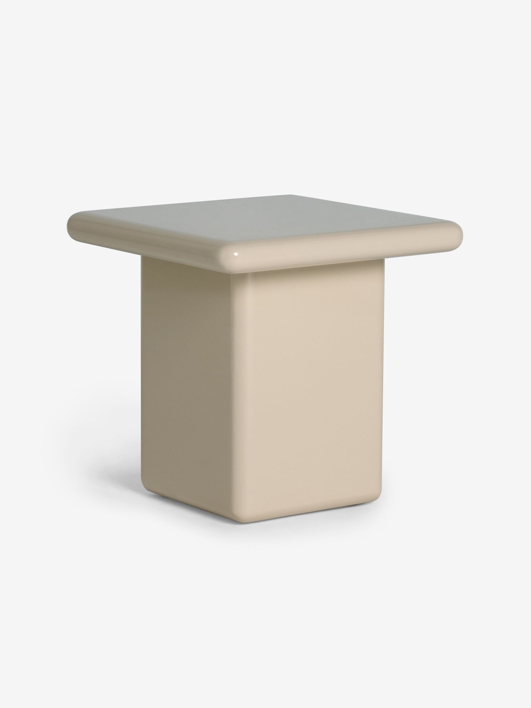 Lacey Side Table in Ecru Natural - Image 5 of 5