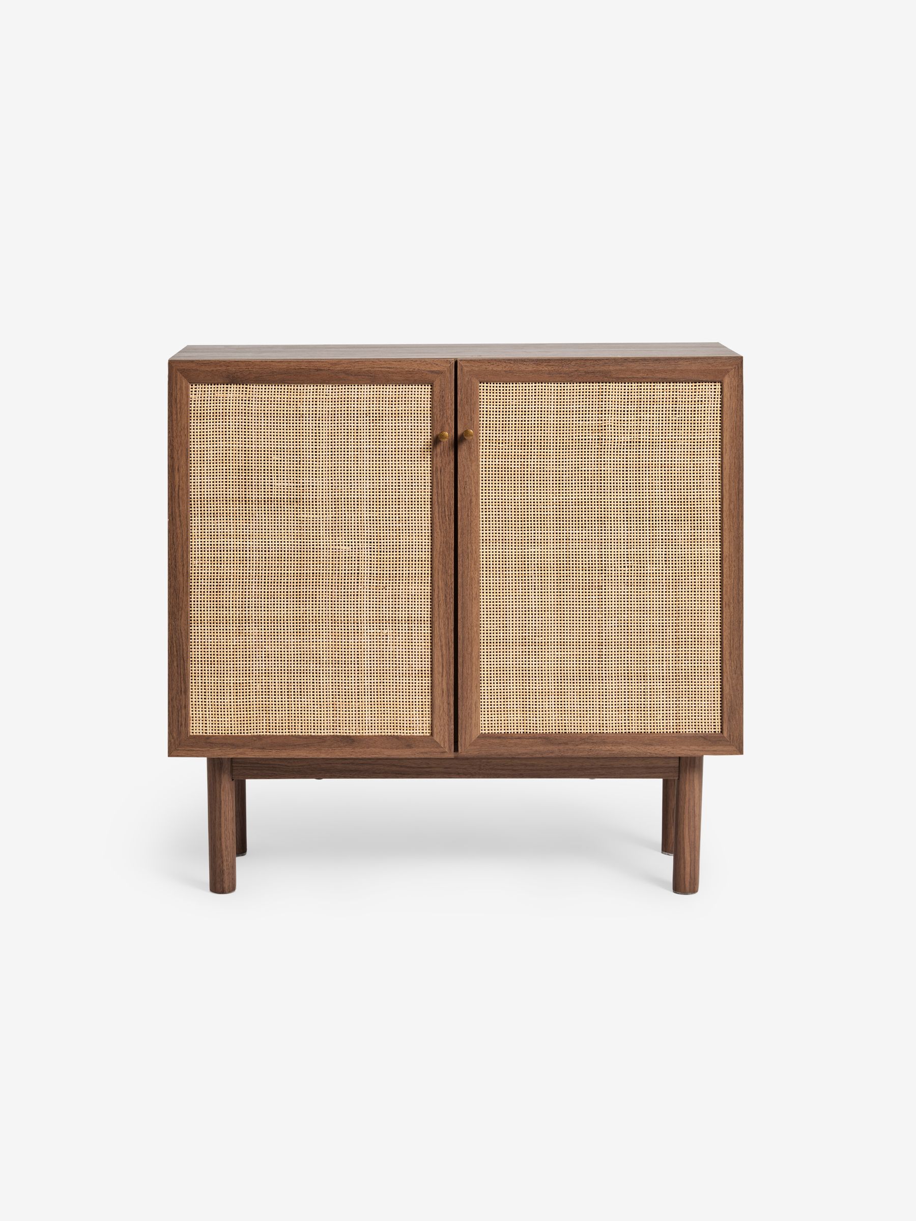 Pavia Rattan Small Sideboard in Dark Oak Effect - Image 7 of 7