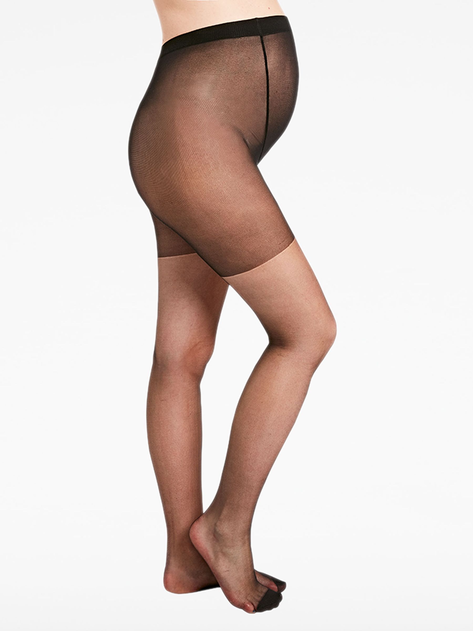 Black 2-Pack 15 Denier Maternity Tights - Image 1 of 1