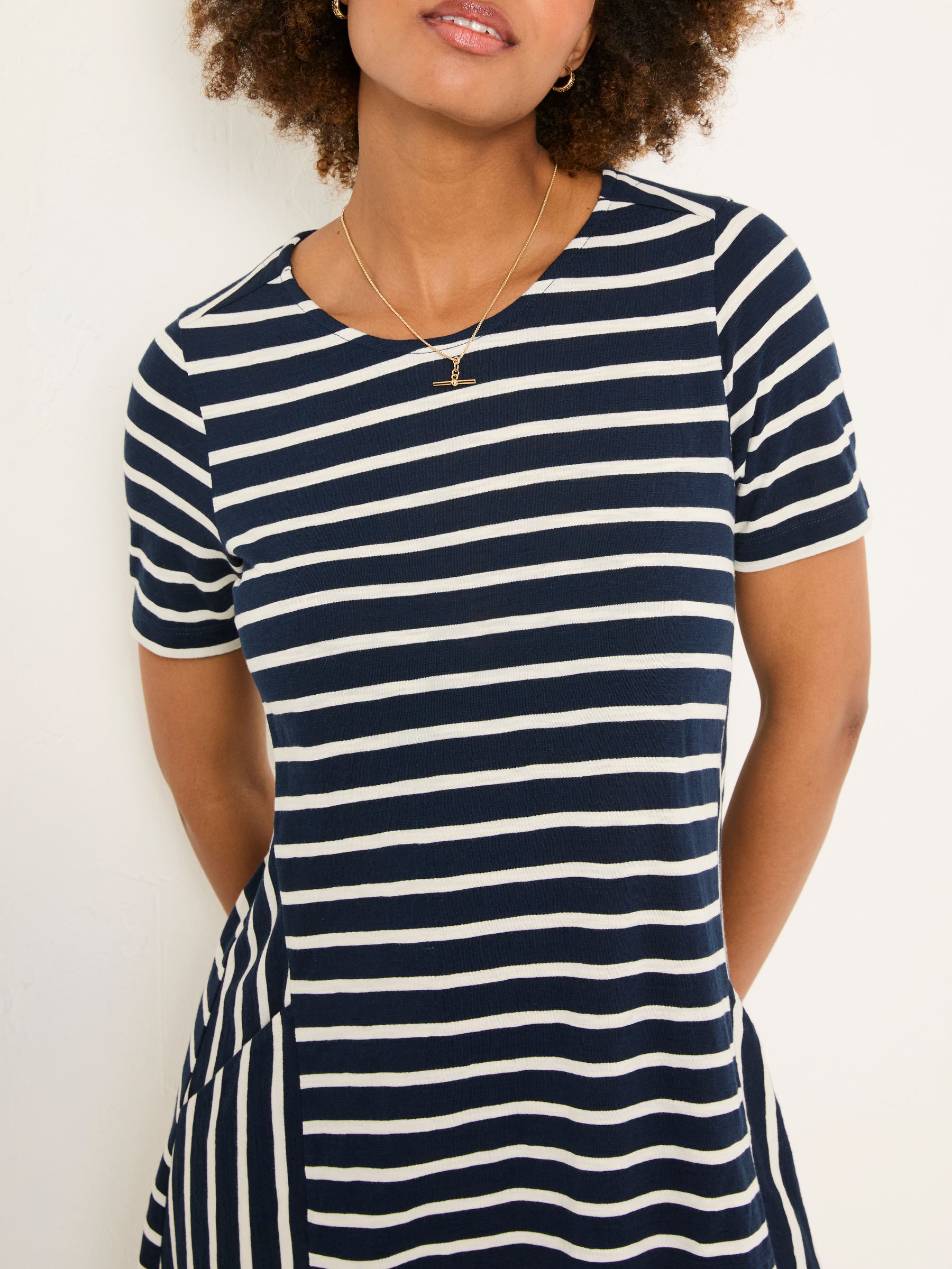 Simone Breton Stripe Jersey Dress - Image 3 of 4