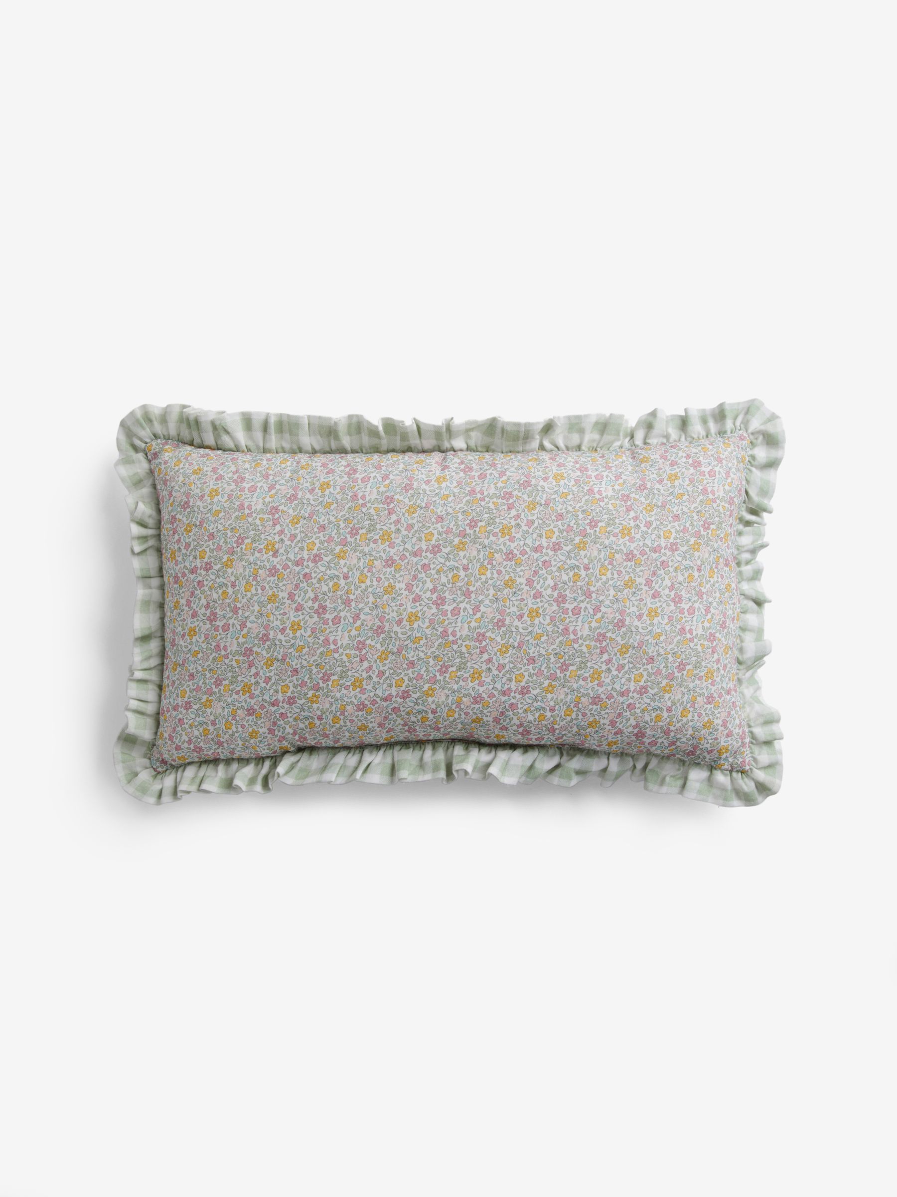 Floral Ditsy Love Frill Cushion - Image 5 of 6