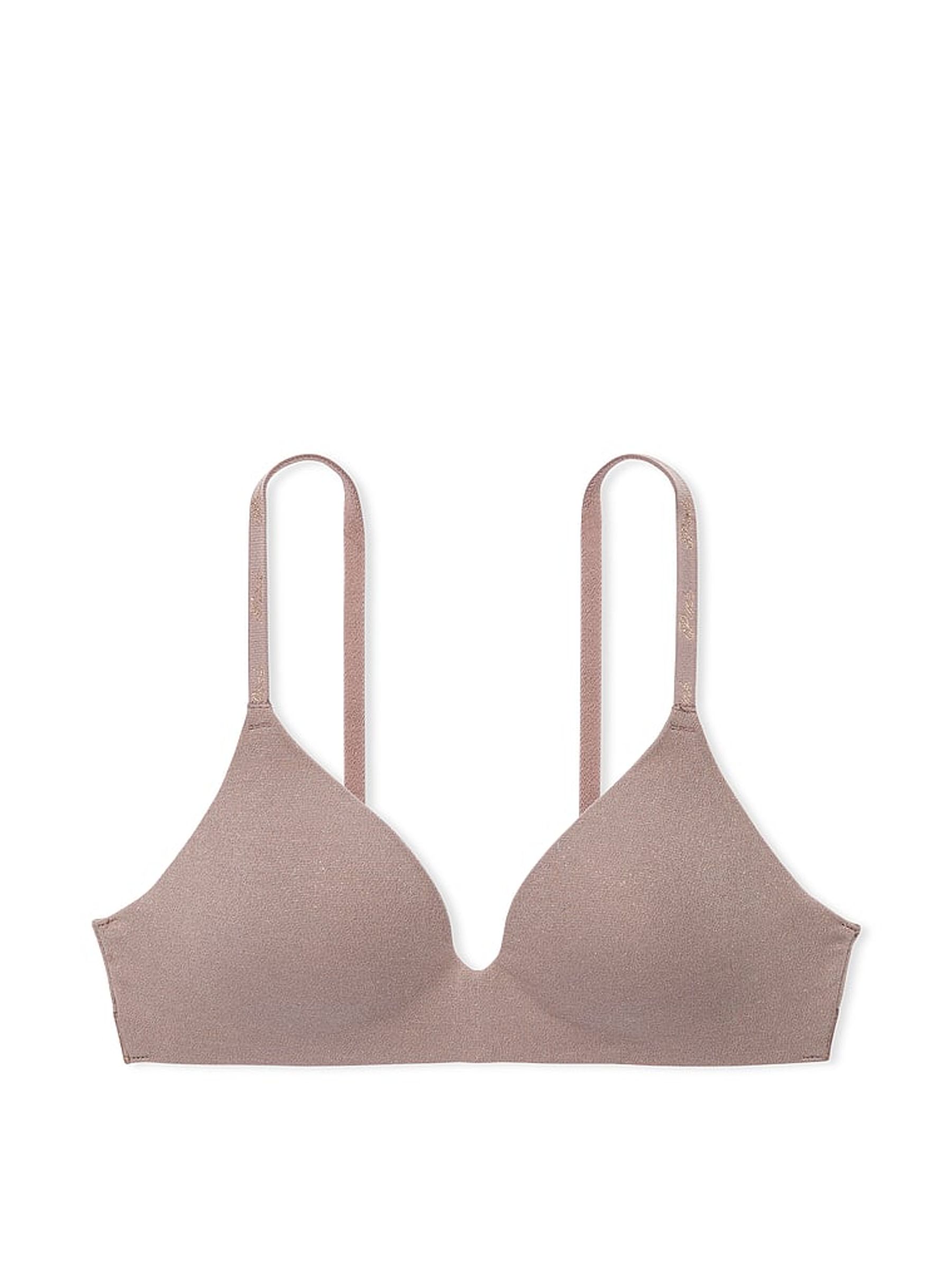 Iced Coffee Brown Non Wired Lightly Lined Bra - Image 3 of 4
