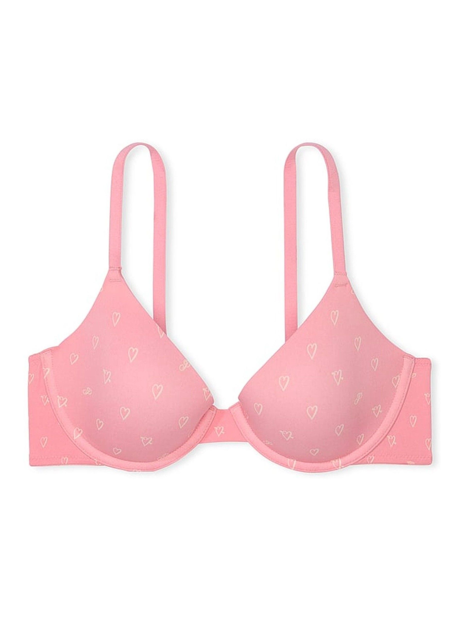 Petal Pink Heart T Shirt Bra - Image 3 of 3