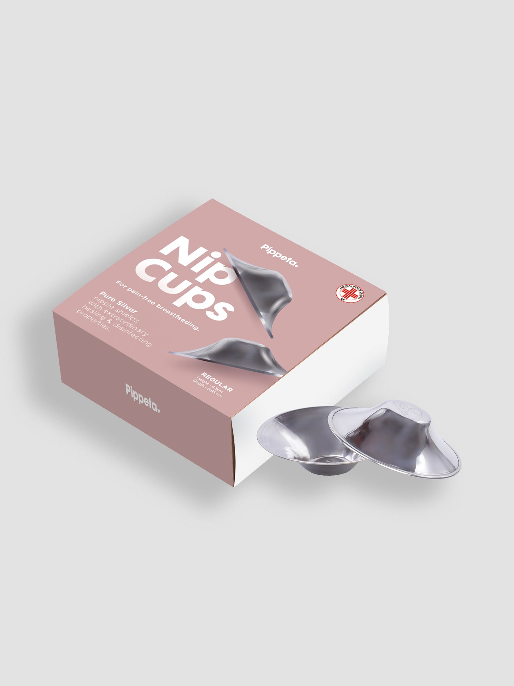 Pippeta Nipple Cup Silver Regular - Image 2 of 3