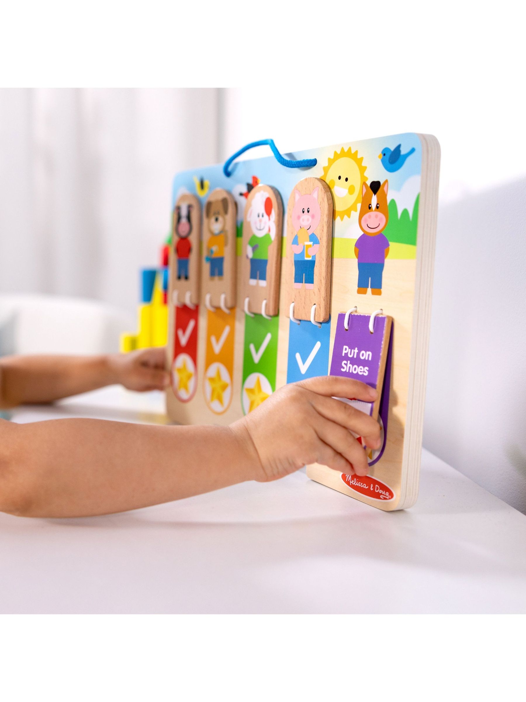 Melissa & Doug No Colour Daily Routines Chart - Image 2 of 9