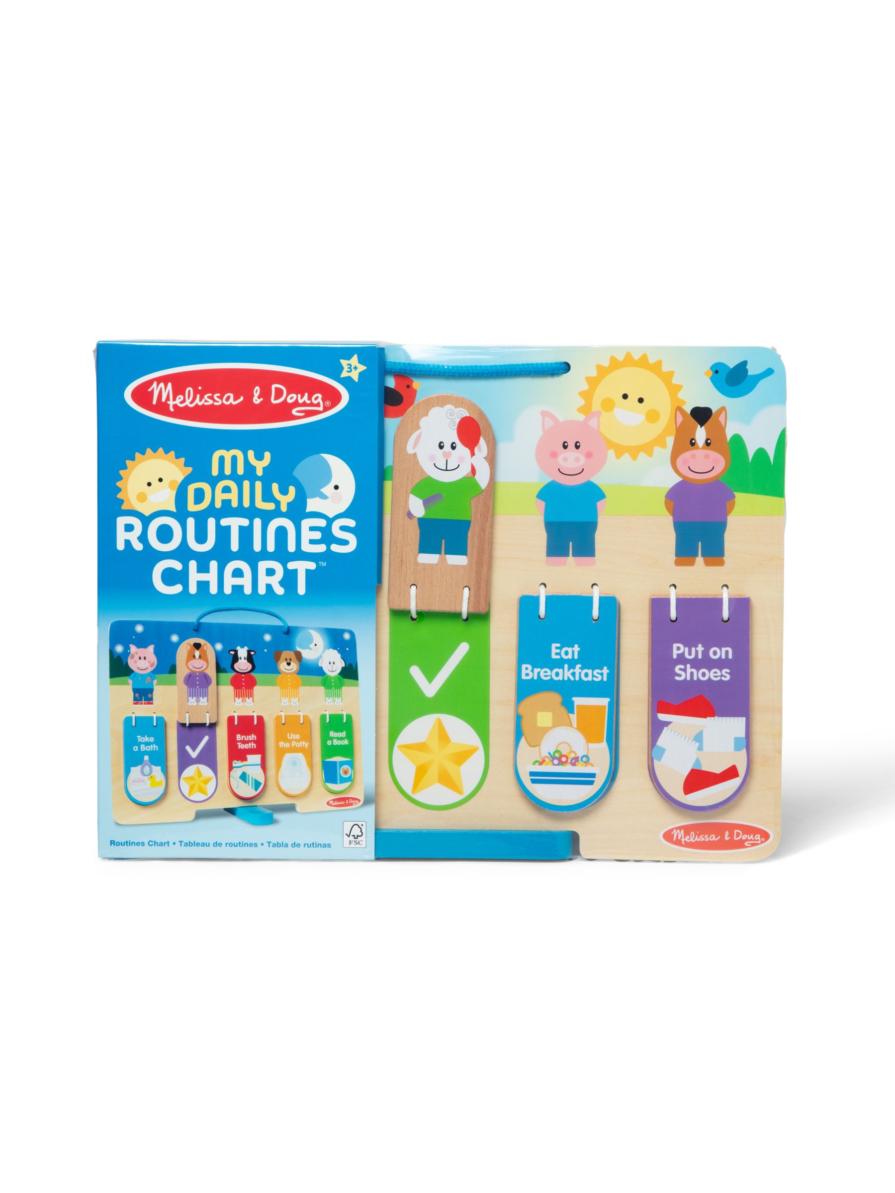 Melissa & Doug No Colour Daily Routines Chart - Image 3 of 9