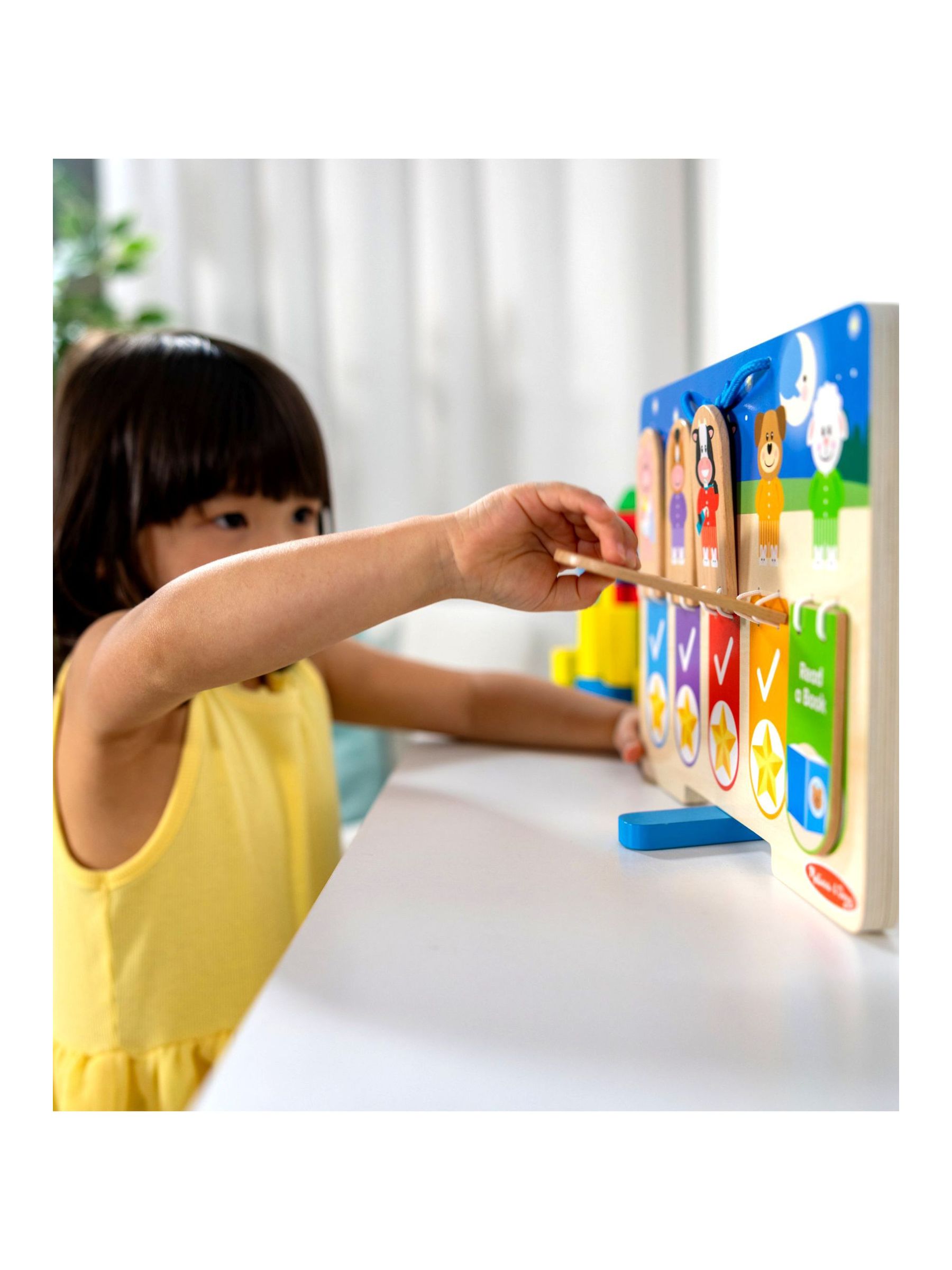 Melissa & Doug No Colour Daily Routines Chart - Image 4 of 9