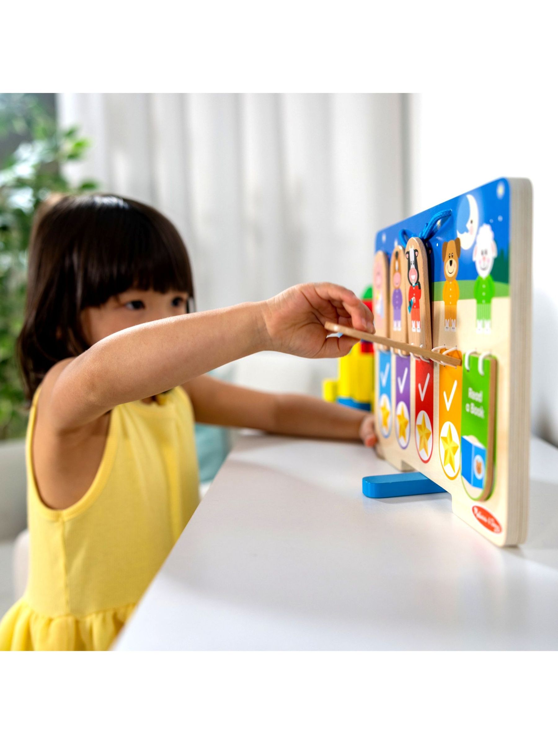 Melissa & Doug No Colour Daily Routines Chart - Image 7 of 9