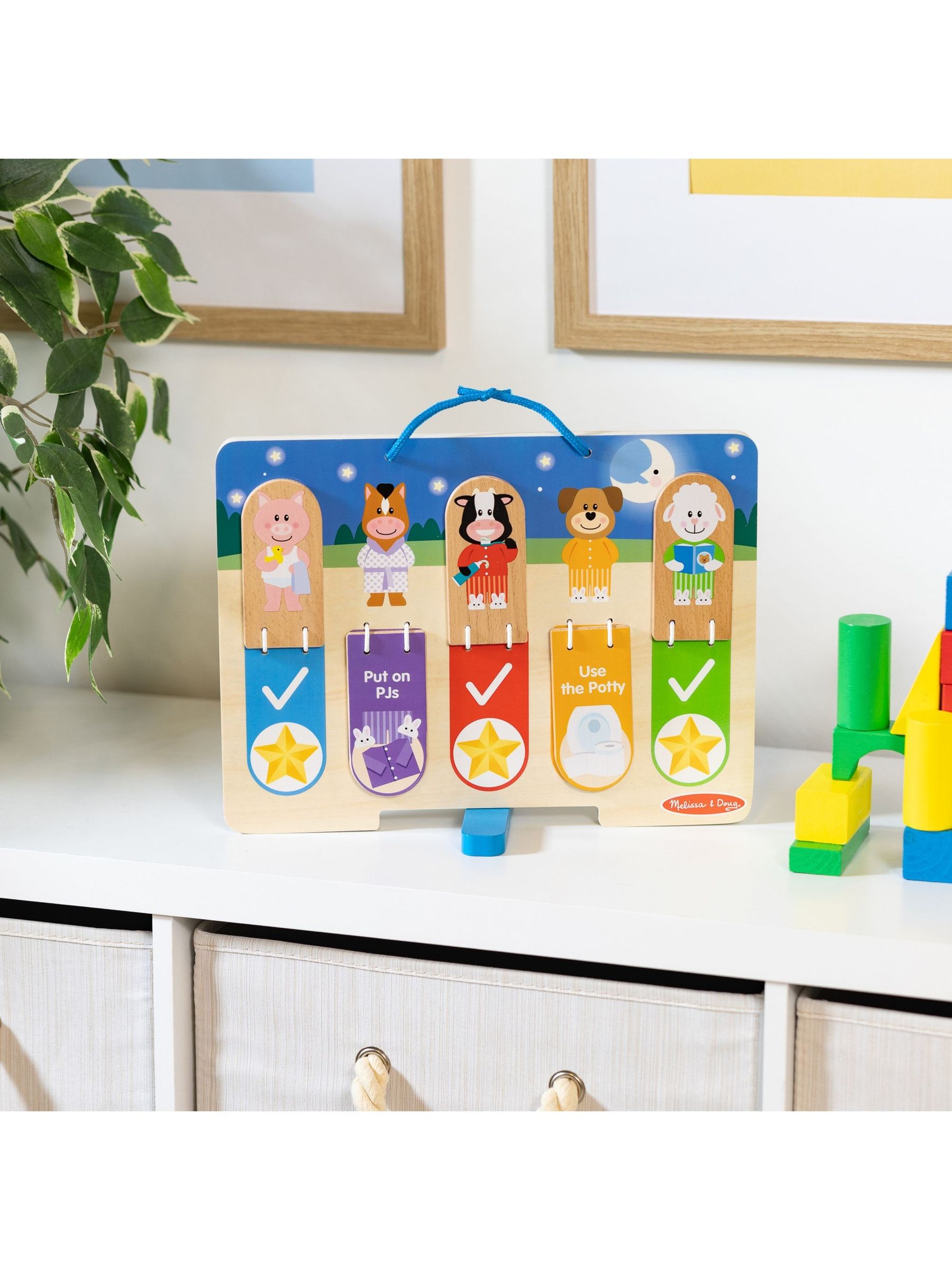 Melissa & Doug No Colour Daily Routines Chart - Image 9 of 9
