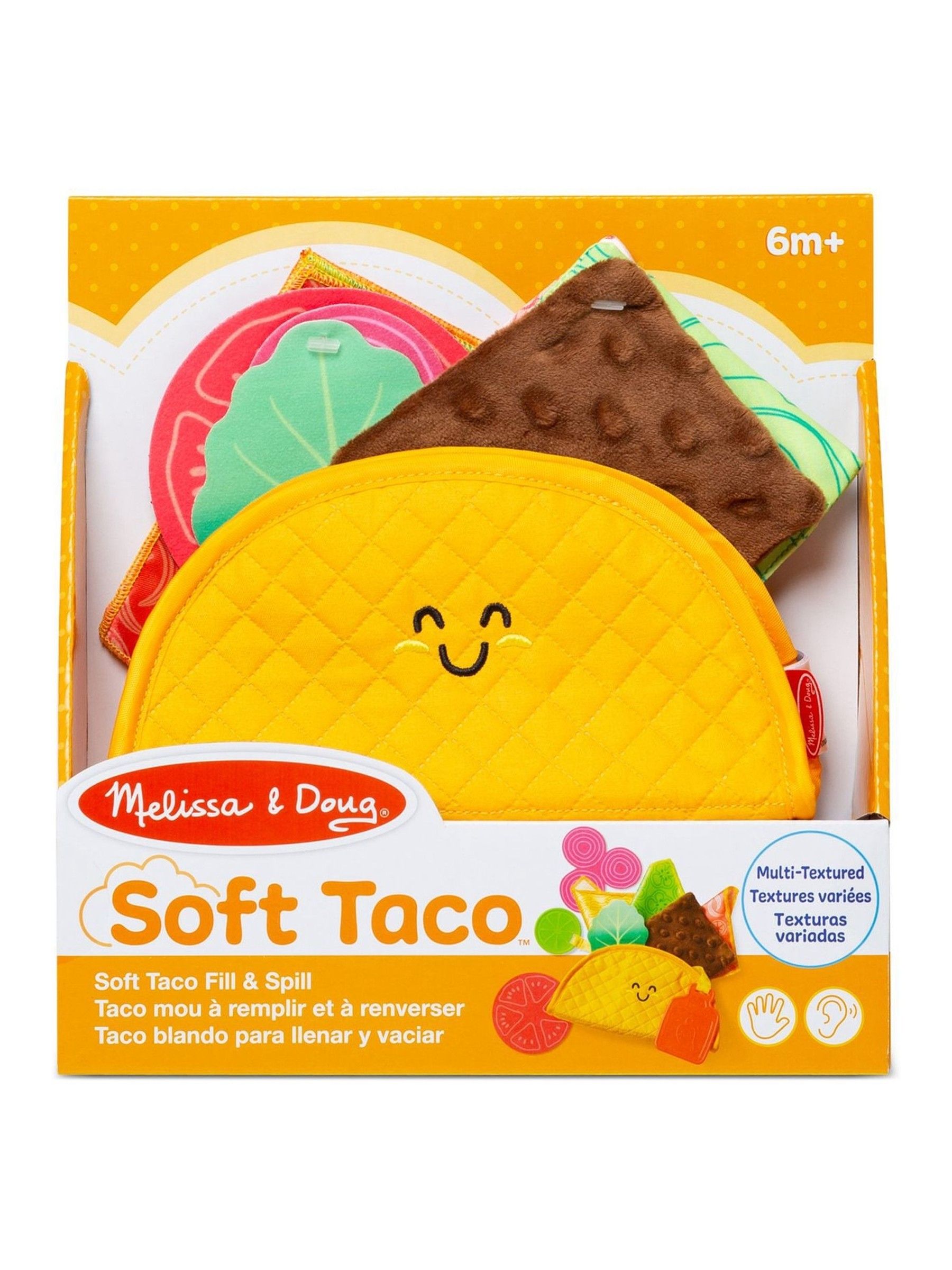Melissa & Doug No Colour Soft Taco Fill & Spill - Image 3 of 9