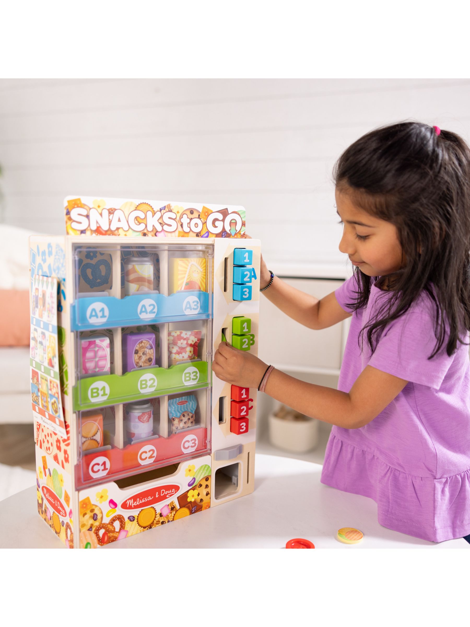 Melissa & Doug No Colour Vending Machine - Image 5 of 9