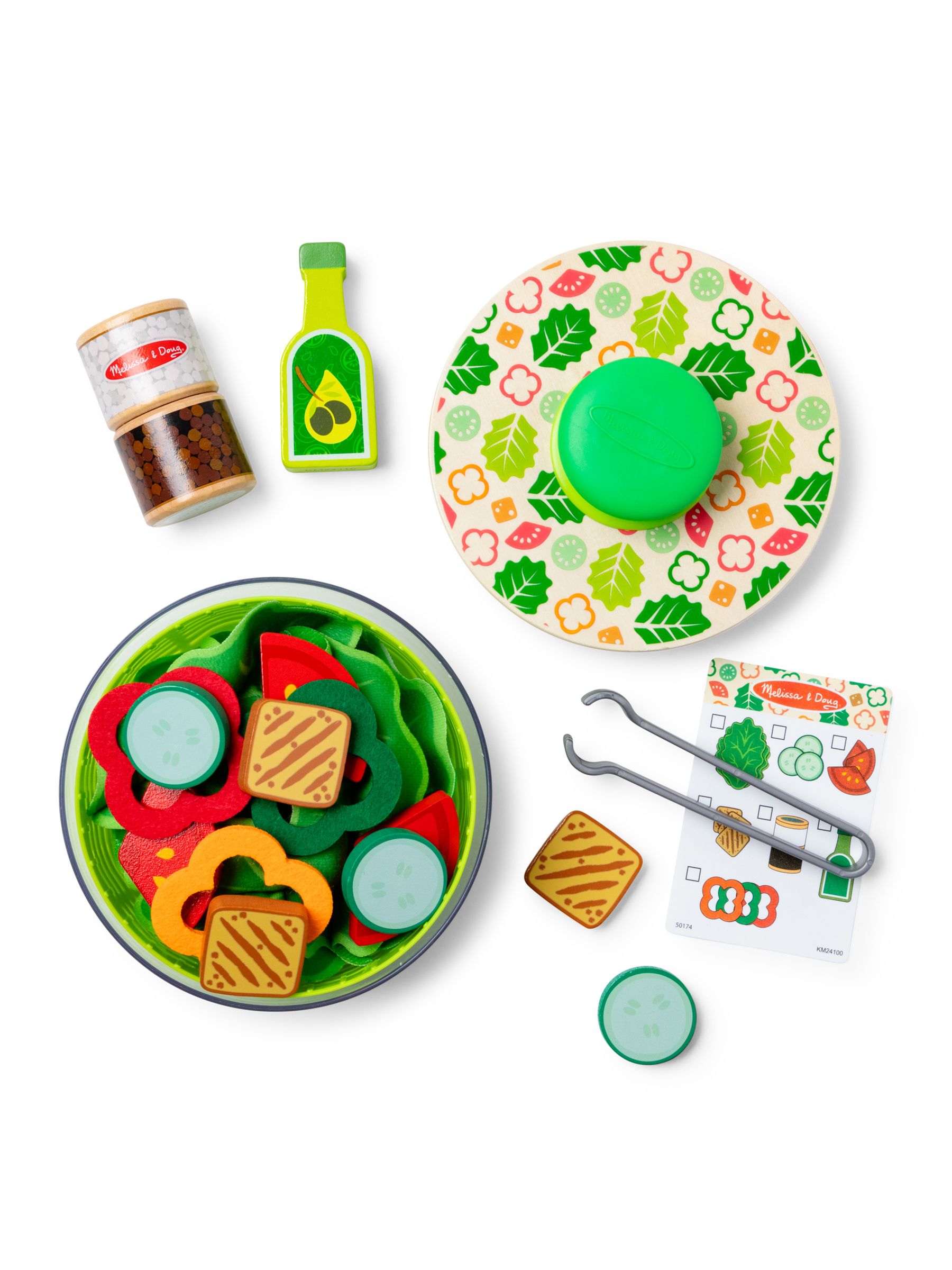 Melissa & Doug Salad Spinner Play Set - Image 4 of 9