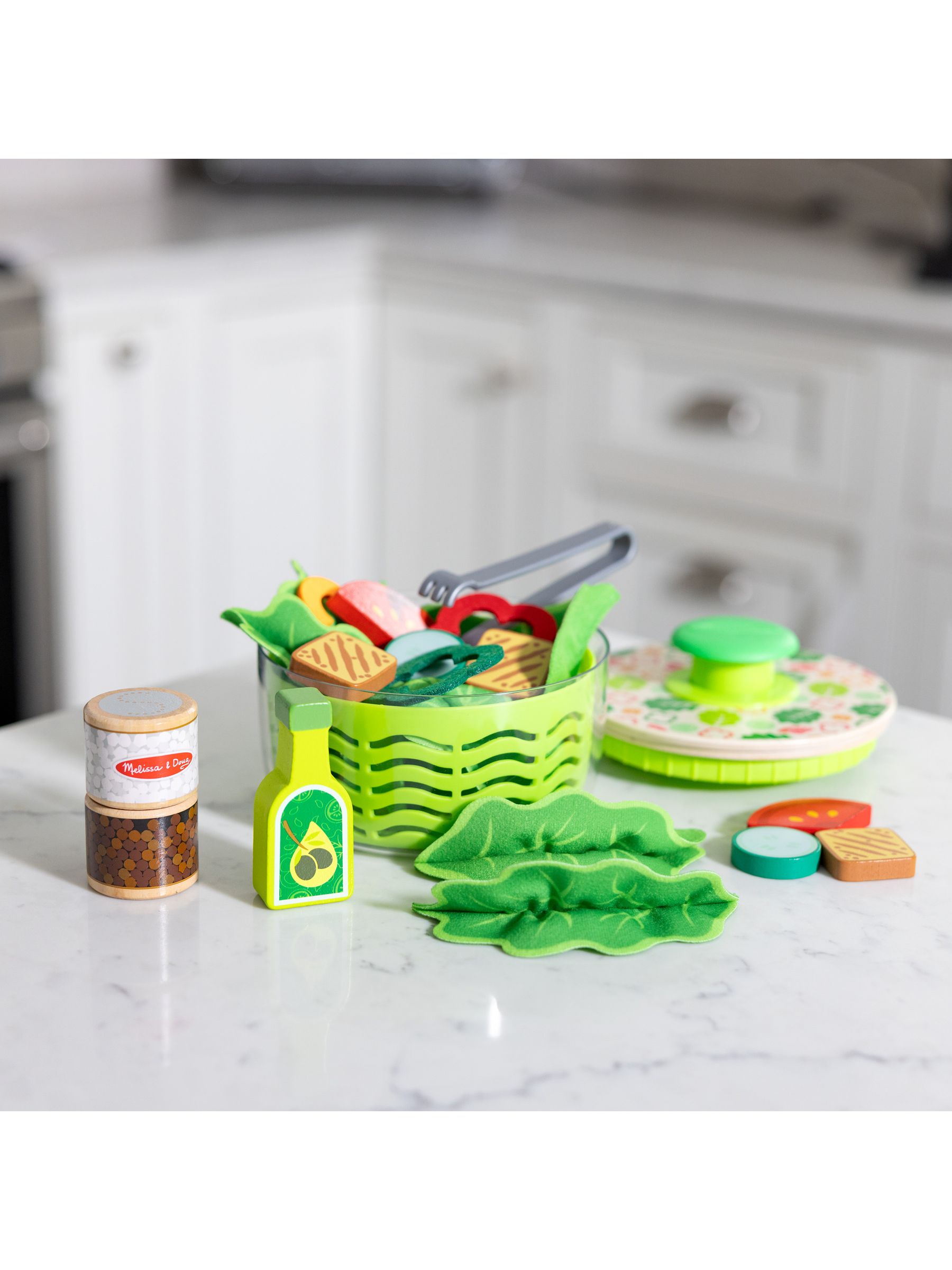 Melissa & Doug Salad Spinner Play Set - Image 9 of 9
