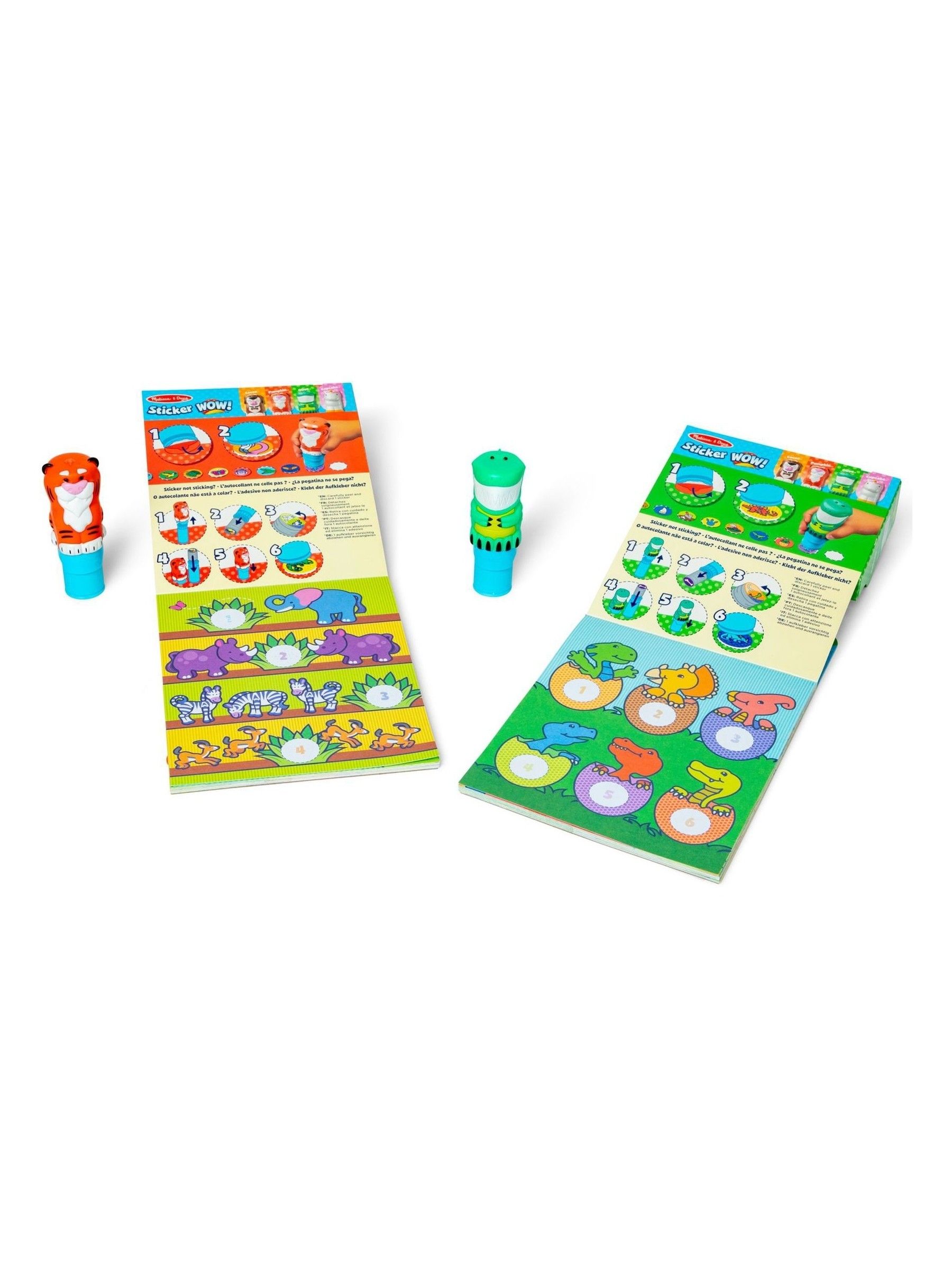 Melissa & Doug Sticker WOW! Dino & Tiger Bundle - Image 3 of 9