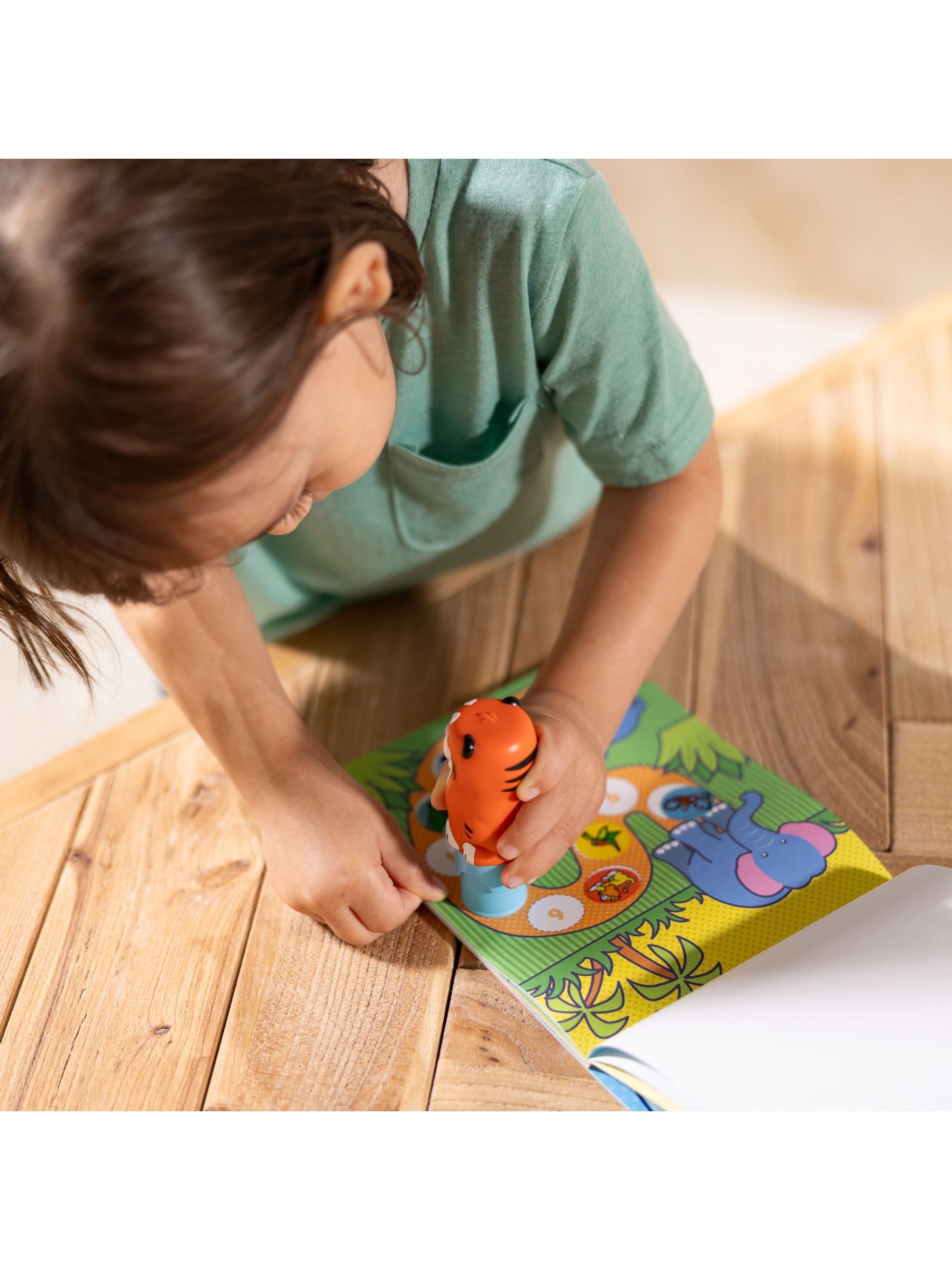 Melissa & Doug Sticker WOW! Dino & Tiger Bundle - Image 6 of 9
