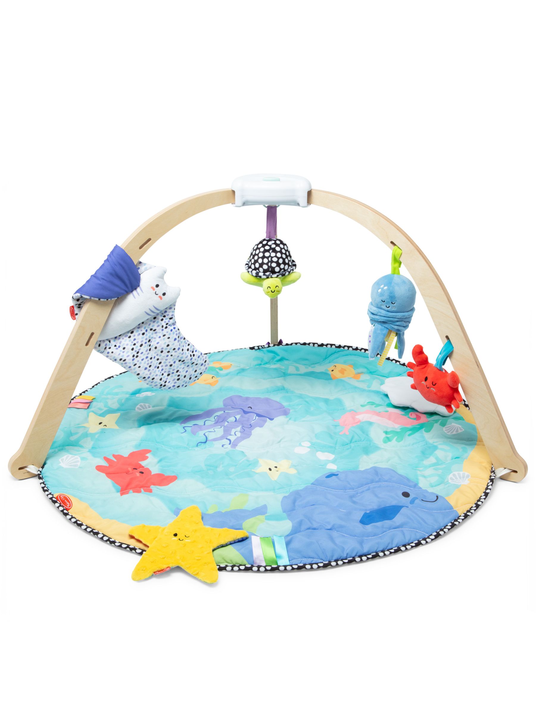Melissa & Doug No Colour Ocean Easy-Fold Play Gym - Image 4 of 9
