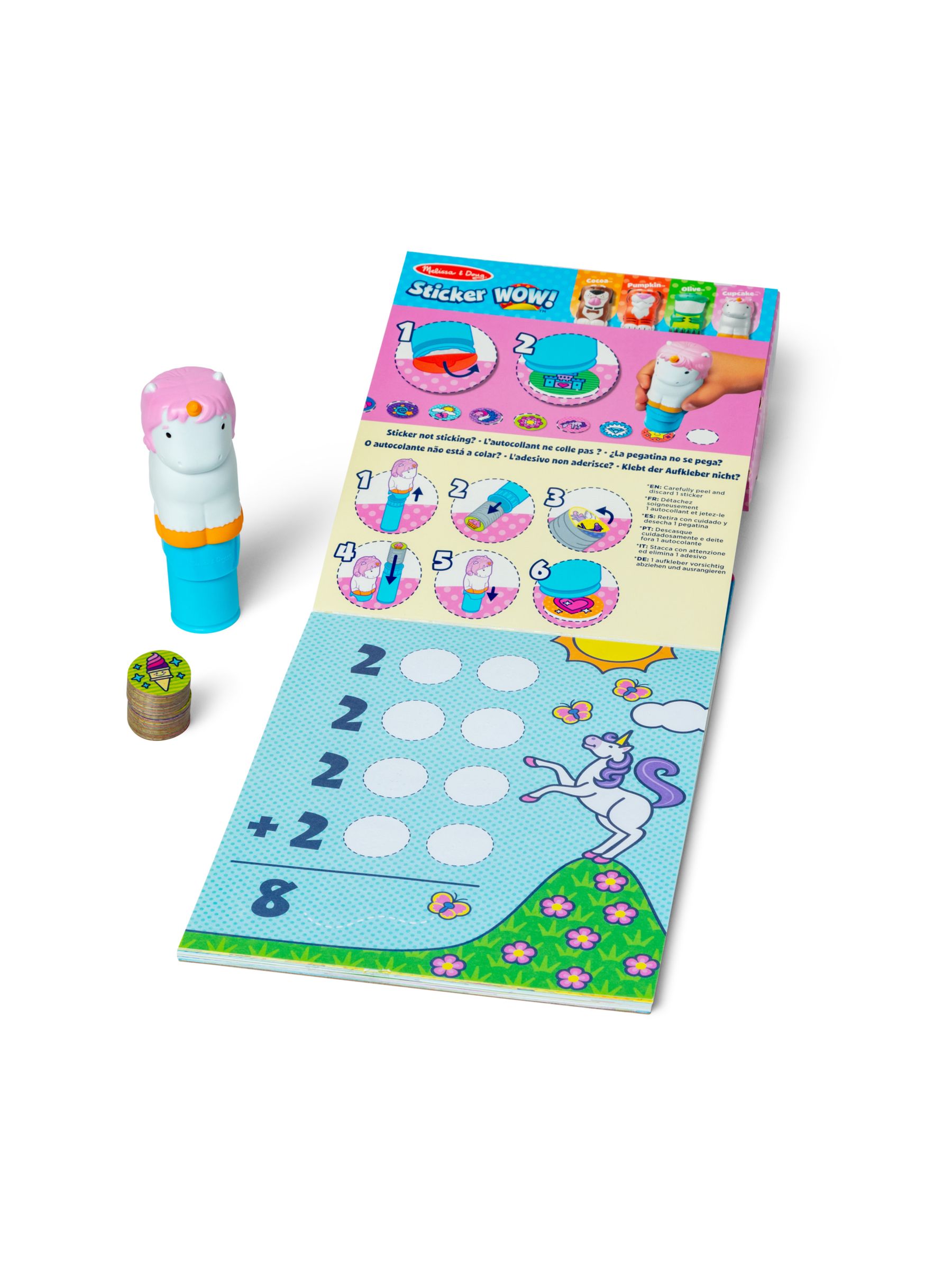 Melissa & Doug Sticker WOW! Unicorn Bundle - Image 3 of 9