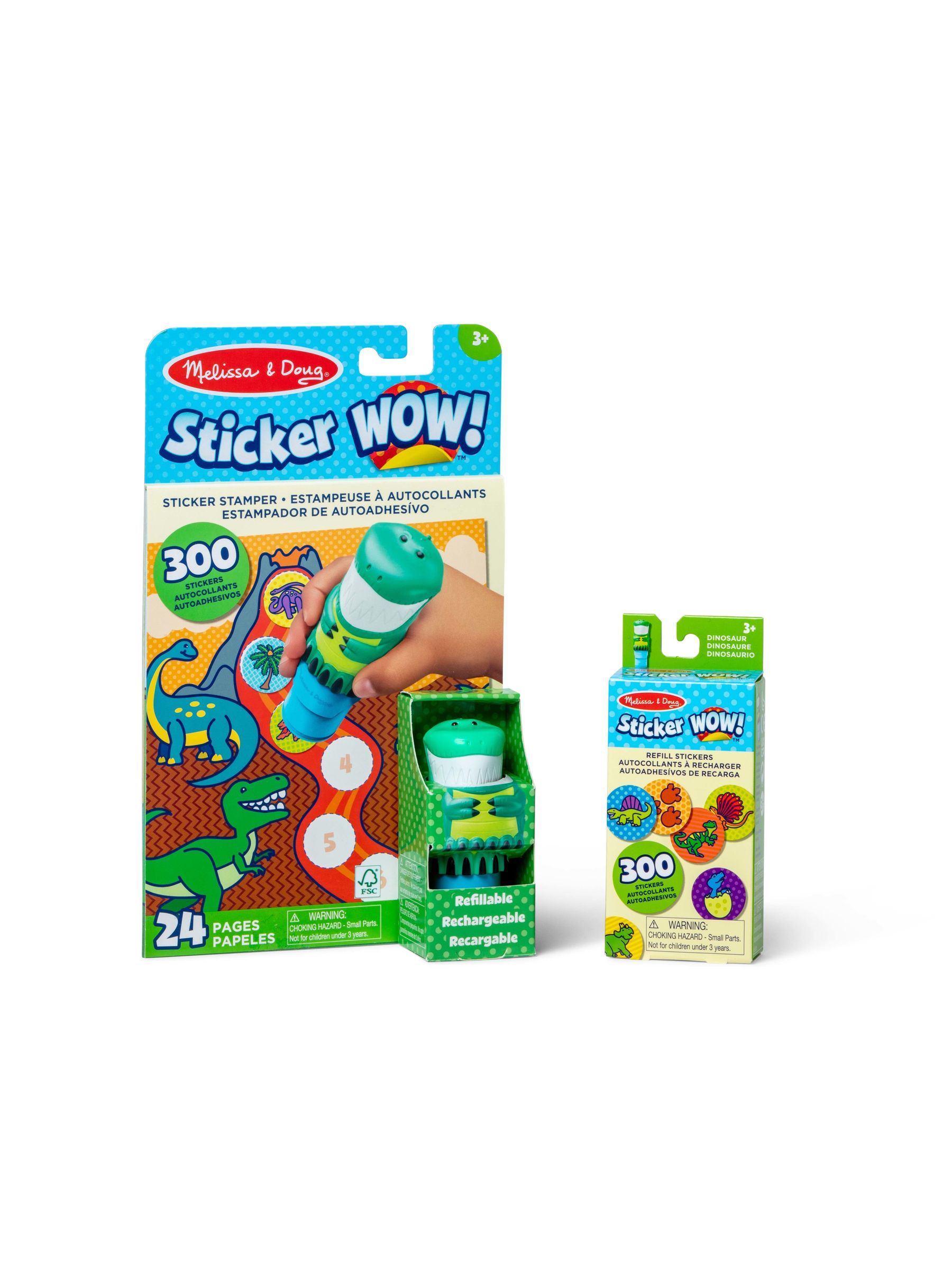 Melissa & Doug Sticker WOW! Dino Bundle - Image 1 of 9