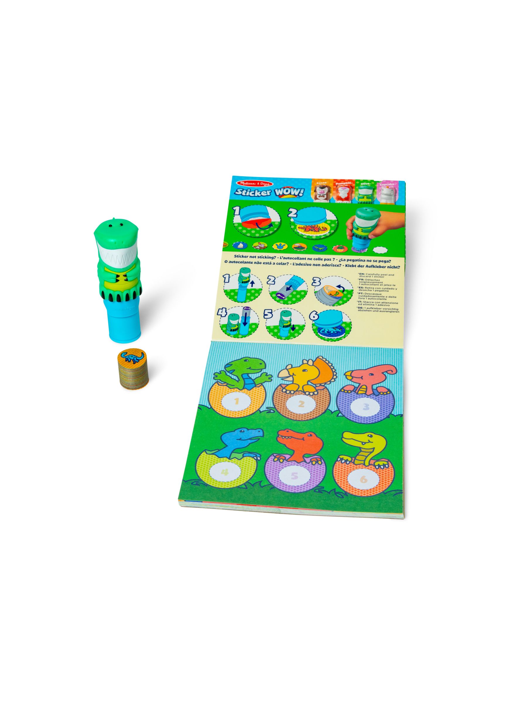 Melissa & Doug Sticker WOW! Dino Bundle - Image 4 of 9