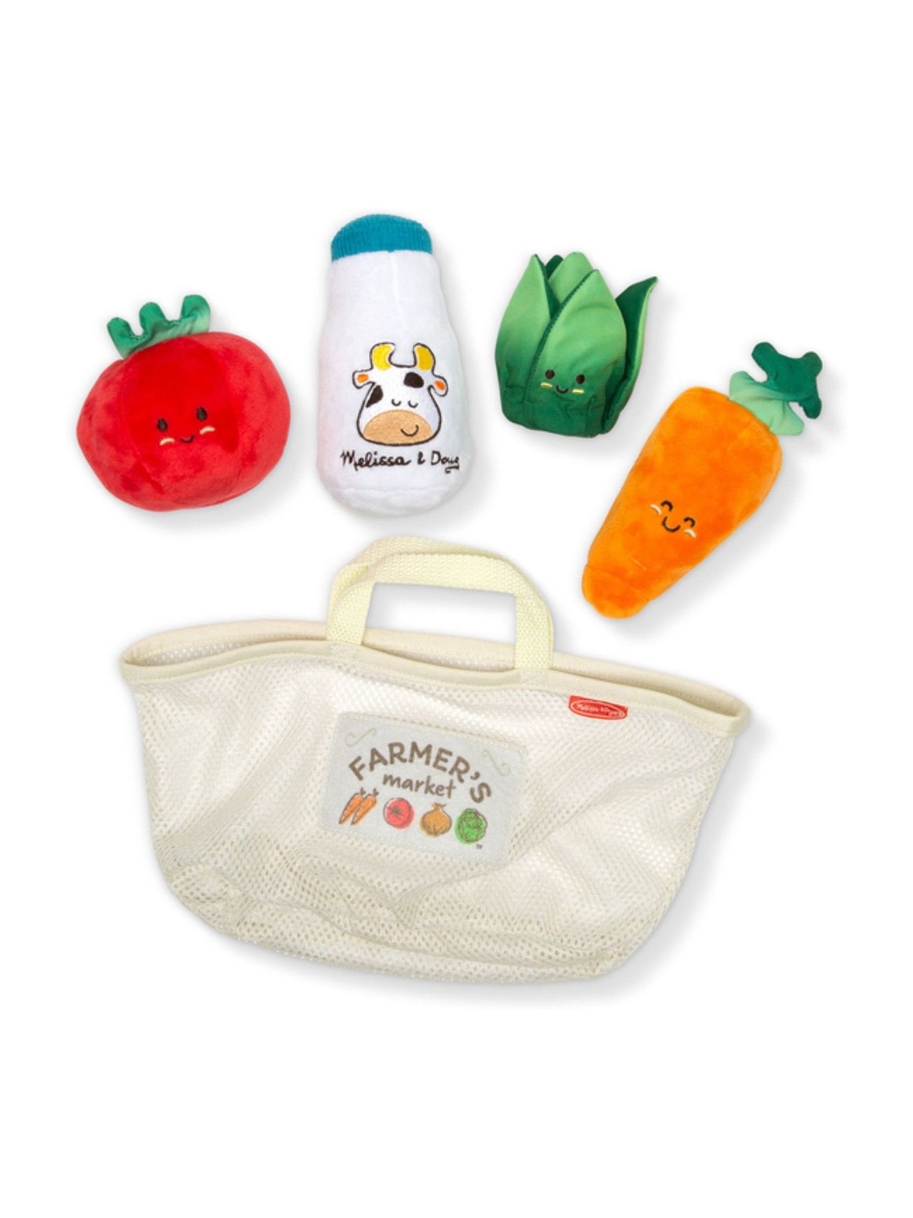 Melissa & Doug No Colour Market Basket Fill & Spill - Image 1 of 9