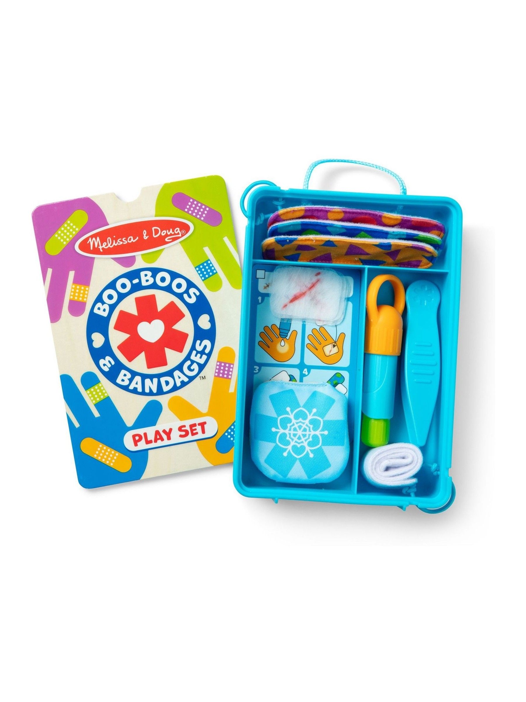Melissa & Doug No Colour Boo-Boos & Bandages Reusable Play Set - Image 1 of 9