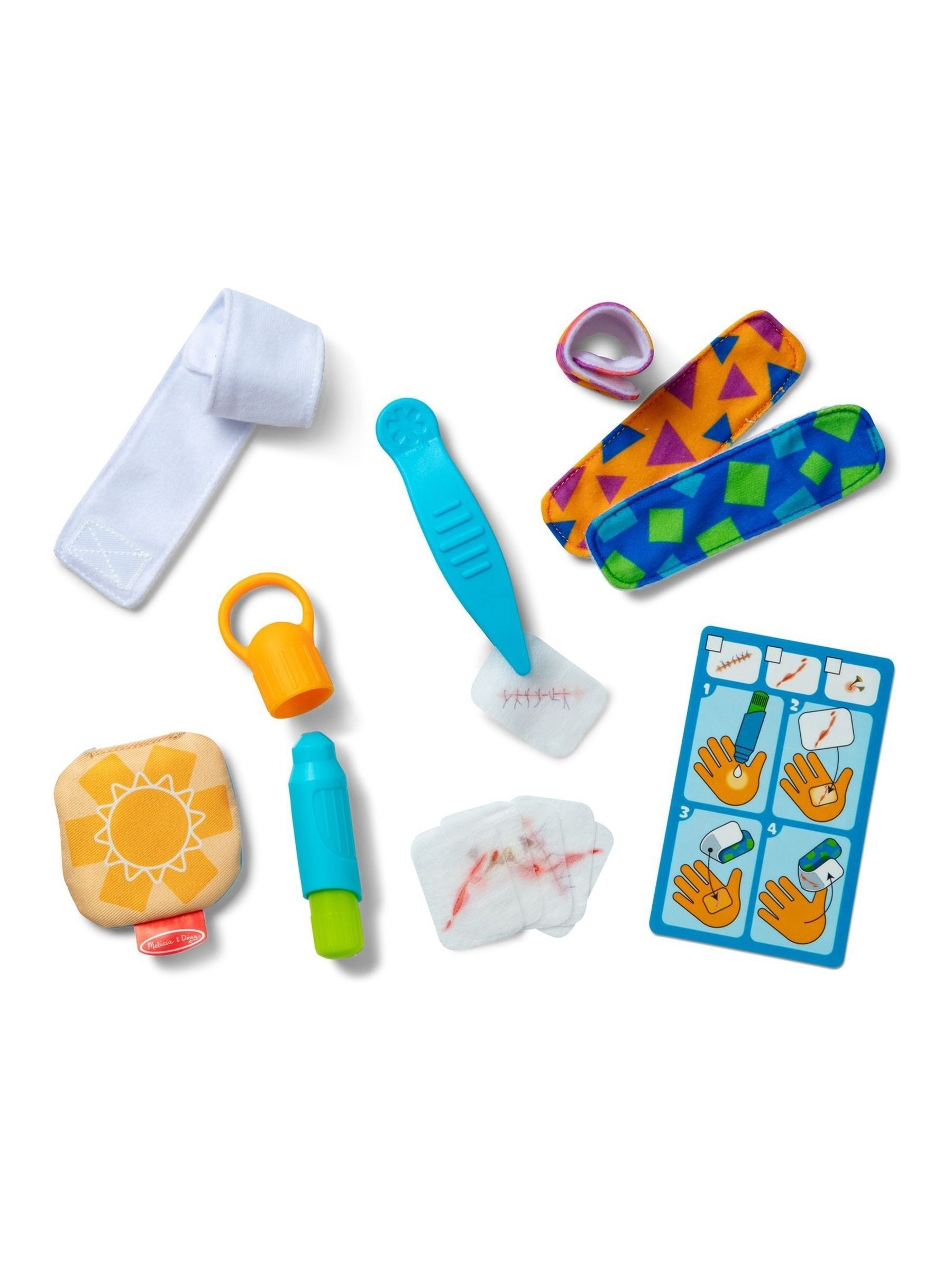 Melissa & Doug No Colour Boo-Boos & Bandages Reusable Play Set - Image 4 of 9