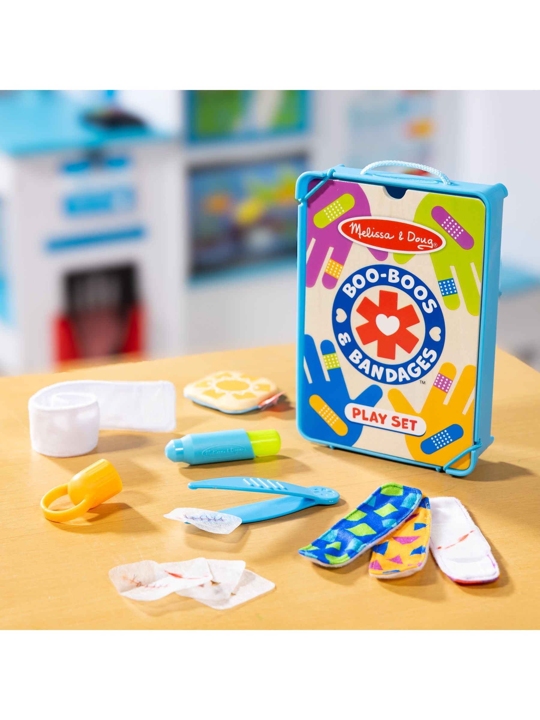 Melissa & Doug No Colour Boo-Boos & Bandages Reusable Play Set - Image 9 of 9