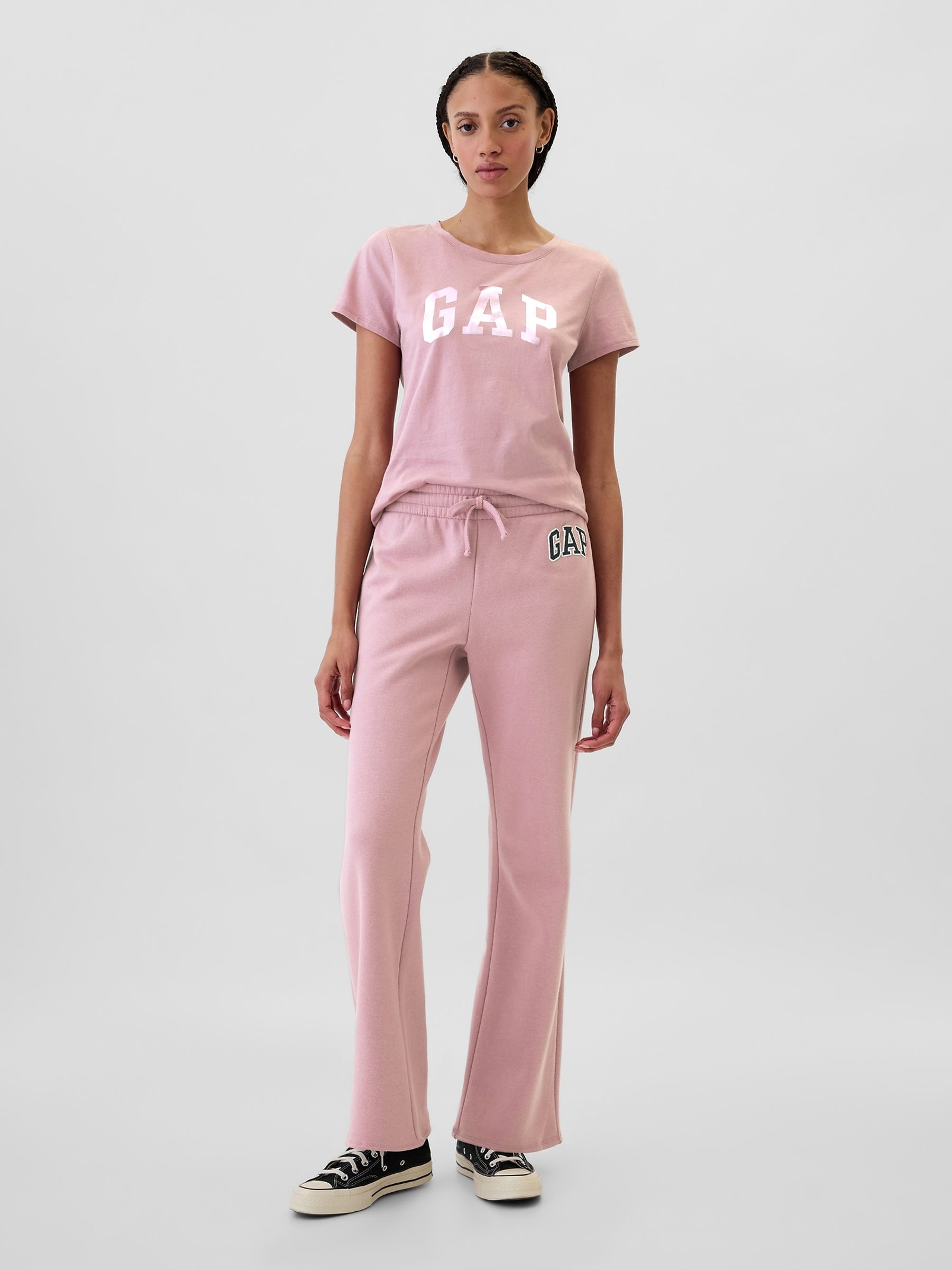 Pink Logo Short Sleeve Crew Neck T-Shirt - Image 3 of 5