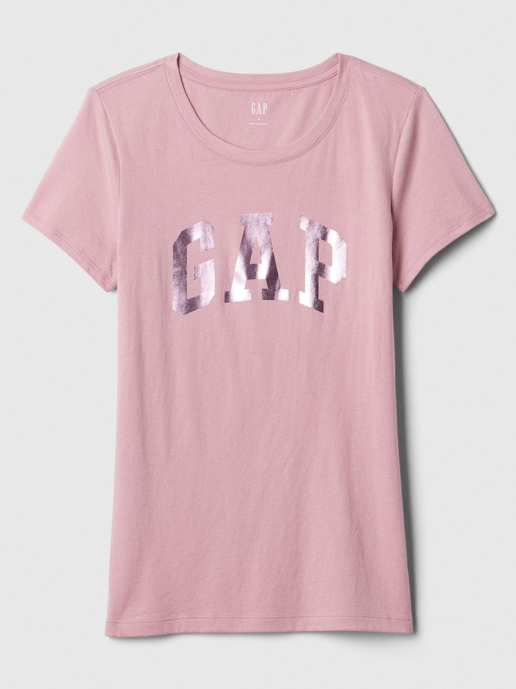 Pink Logo Short Sleeve Crew Neck T-Shirt - Image 5 of 5