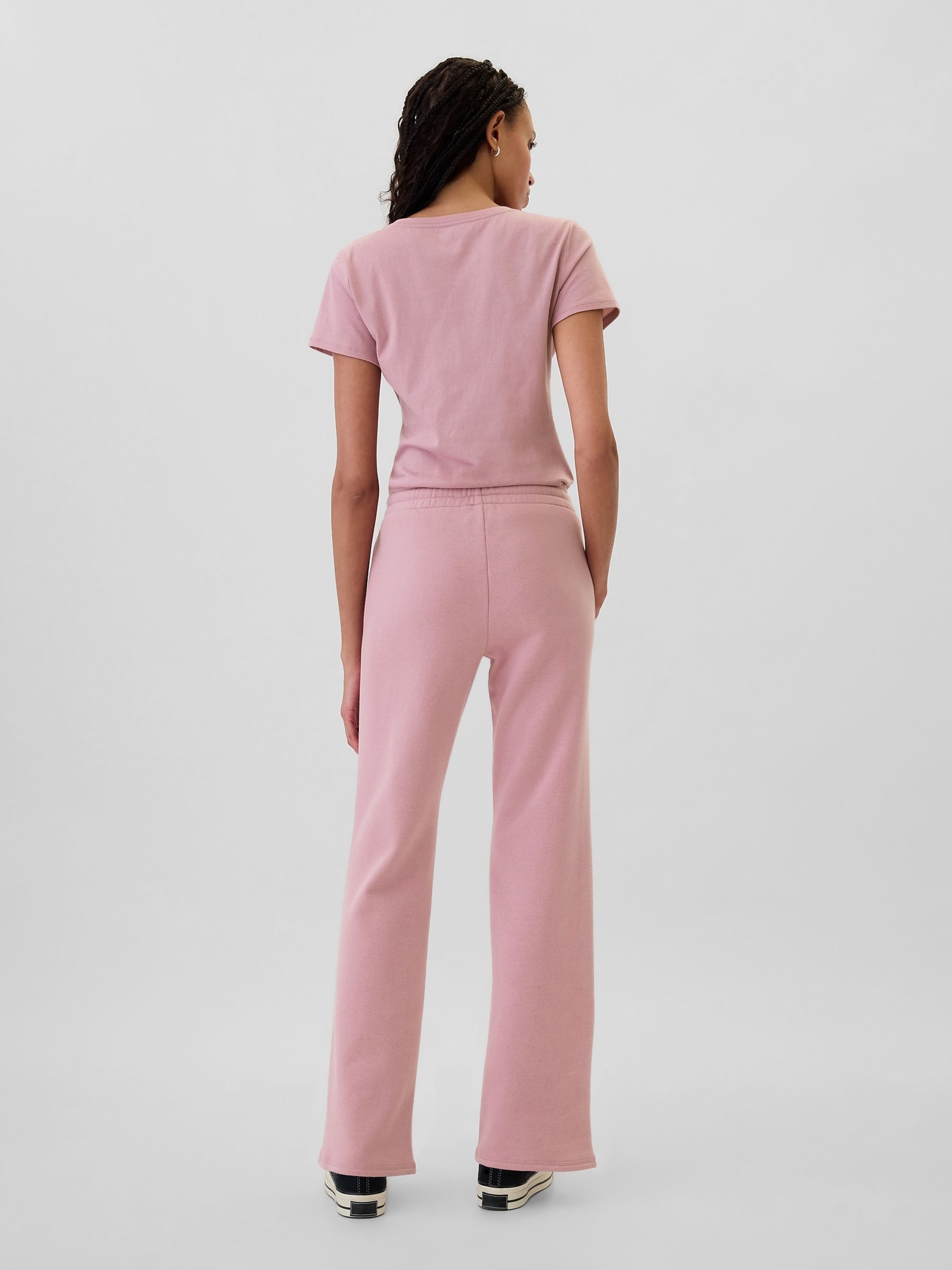 Pink Logo Straight Leg Joggers - Image 2 of 5