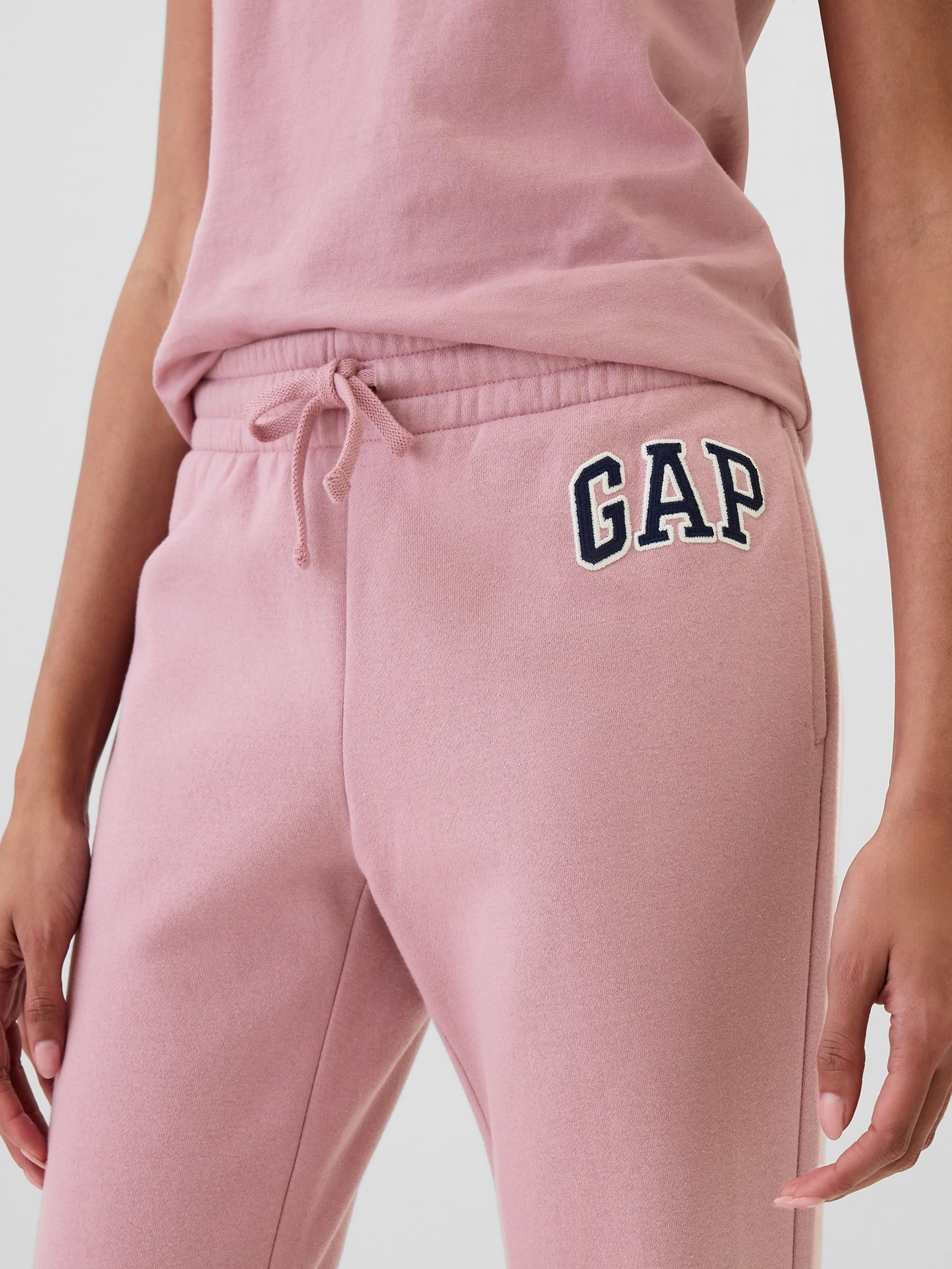 Pink Logo Straight Leg Joggers - Image 4 of 5