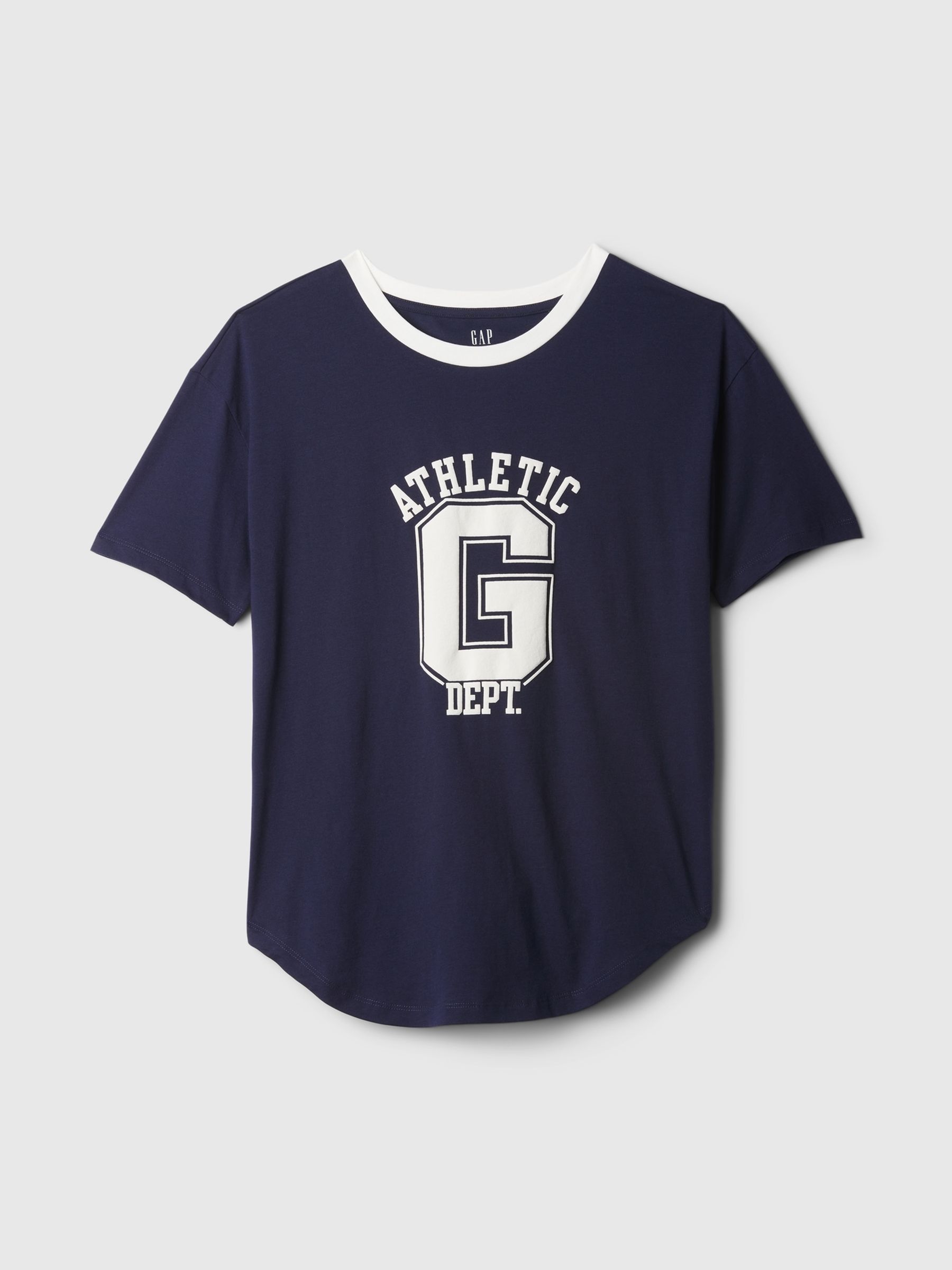 Blue Cotton Logo Short Sleeve Sport T-Shirt - Image 3 of 3