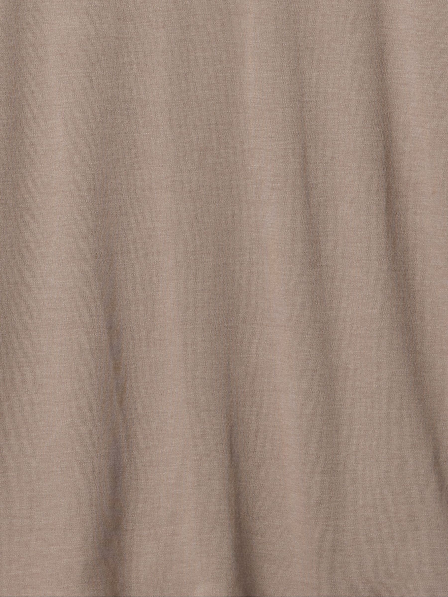 Brown Crew Neck Short Sleeve Oversized T-Shirt - Image 5 of 5