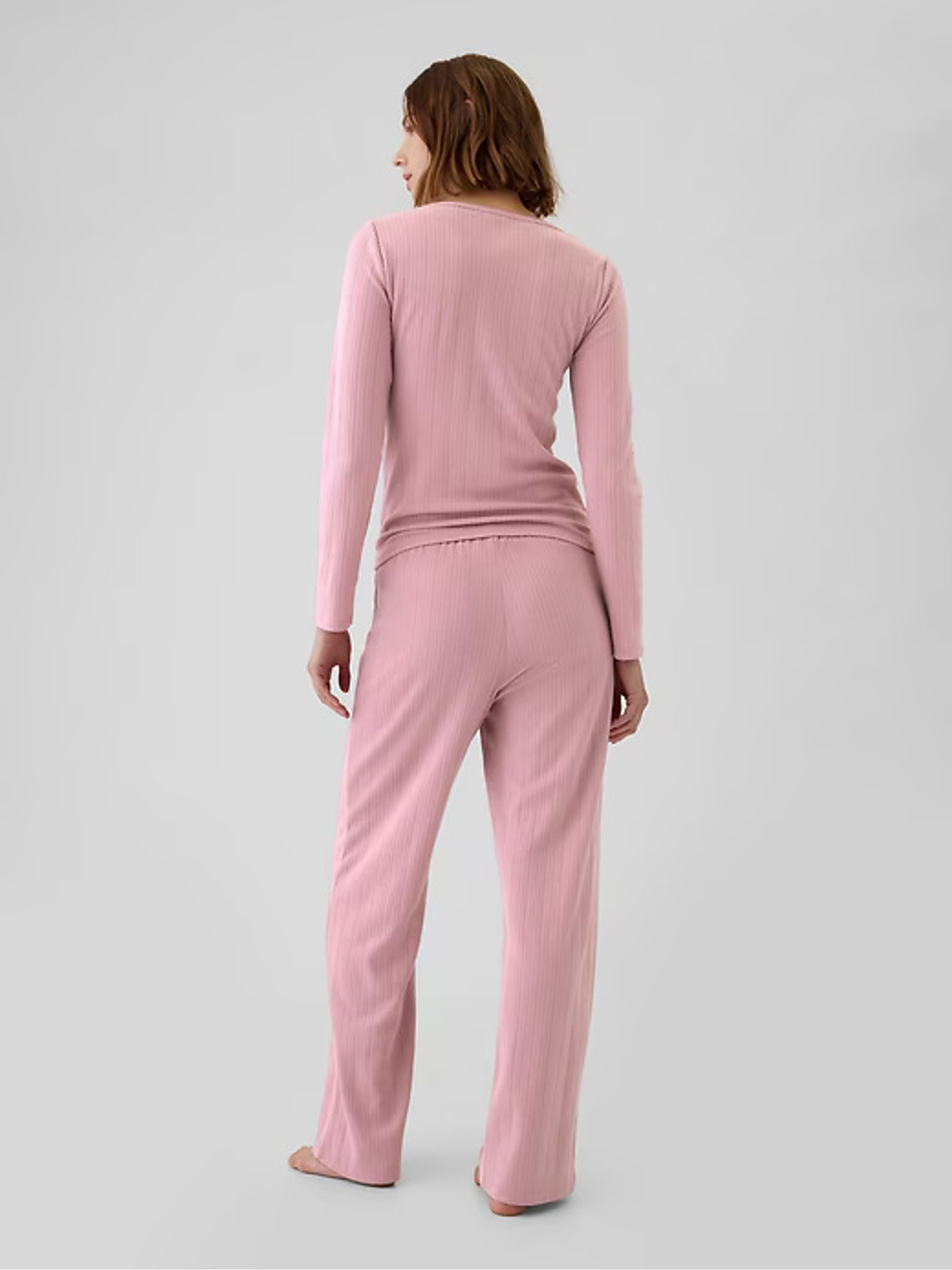 Pink Pointelle Pyjama Bottoms - Image 2 of 4