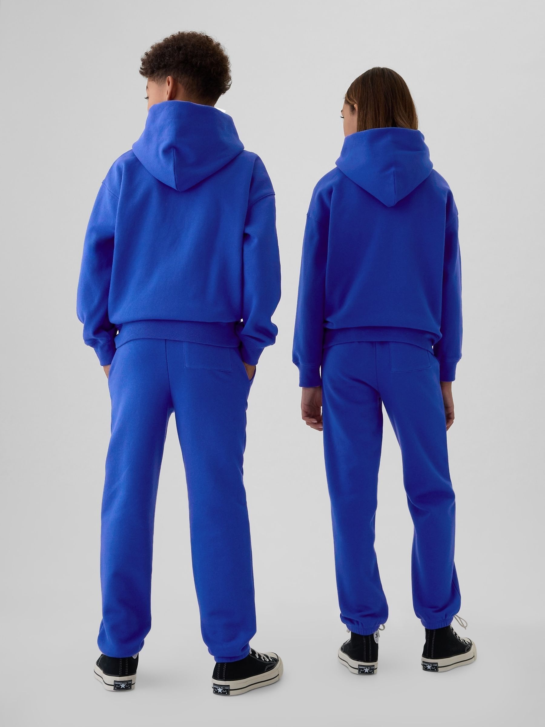 Blue Athletic Logo Hoodie (4-13yrs) - Image 2 of 5