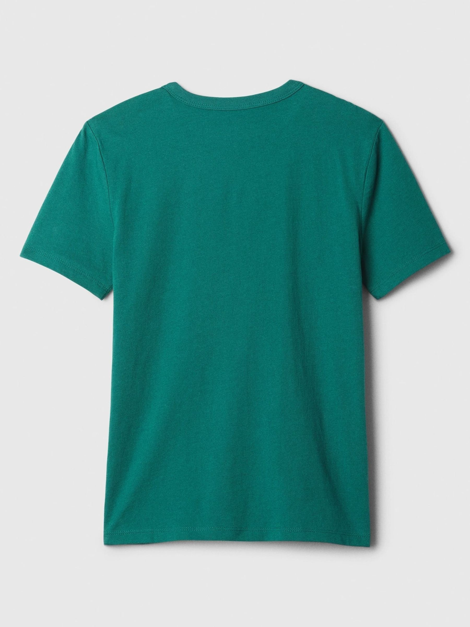 Green Short Sleeve Logo T-Shirt (4-13yrs) - Image 2 of 2