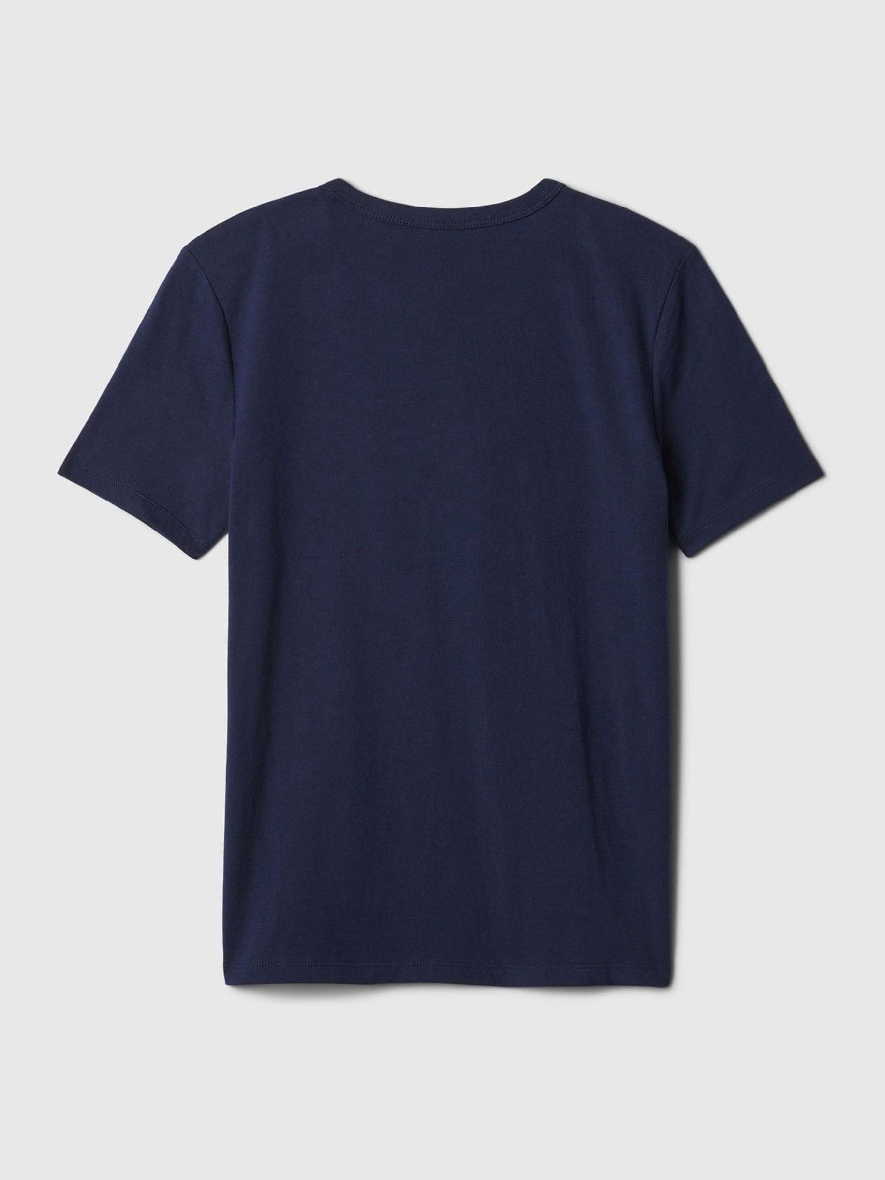 Blue Logo Graphic Short Sleeve Crew Neck T-Shirt (4-13yrs) - Image 2 of 3