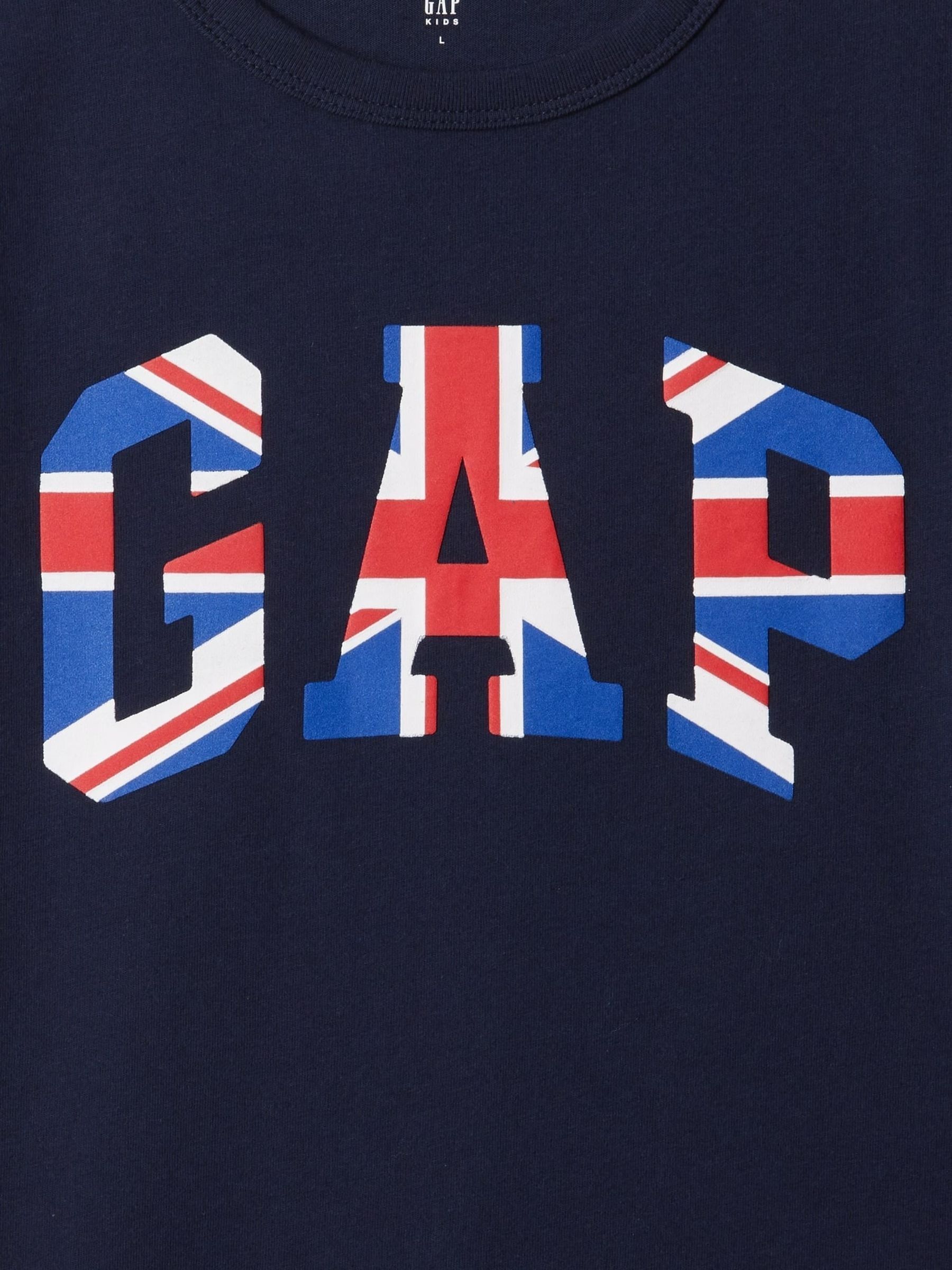 Blue Logo Graphic Short Sleeve Crew Neck T-Shirt (4-13yrs) - Image 3 of 3