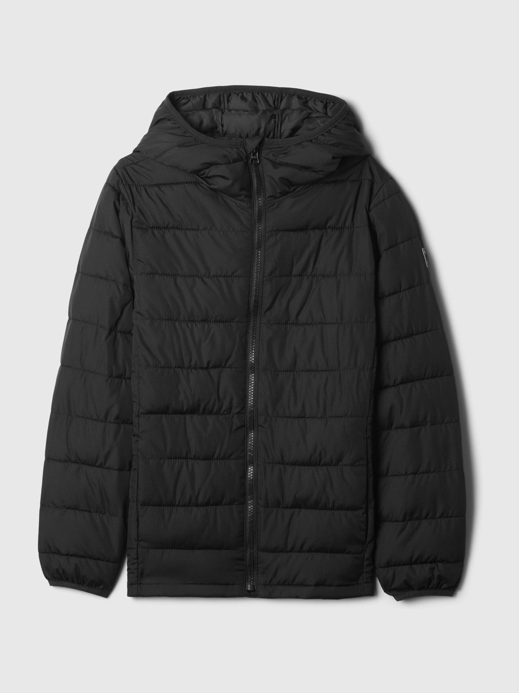 Black Cold Control Water Resistant Puffer Jacket (4-13yrs) - Image 5 of 6