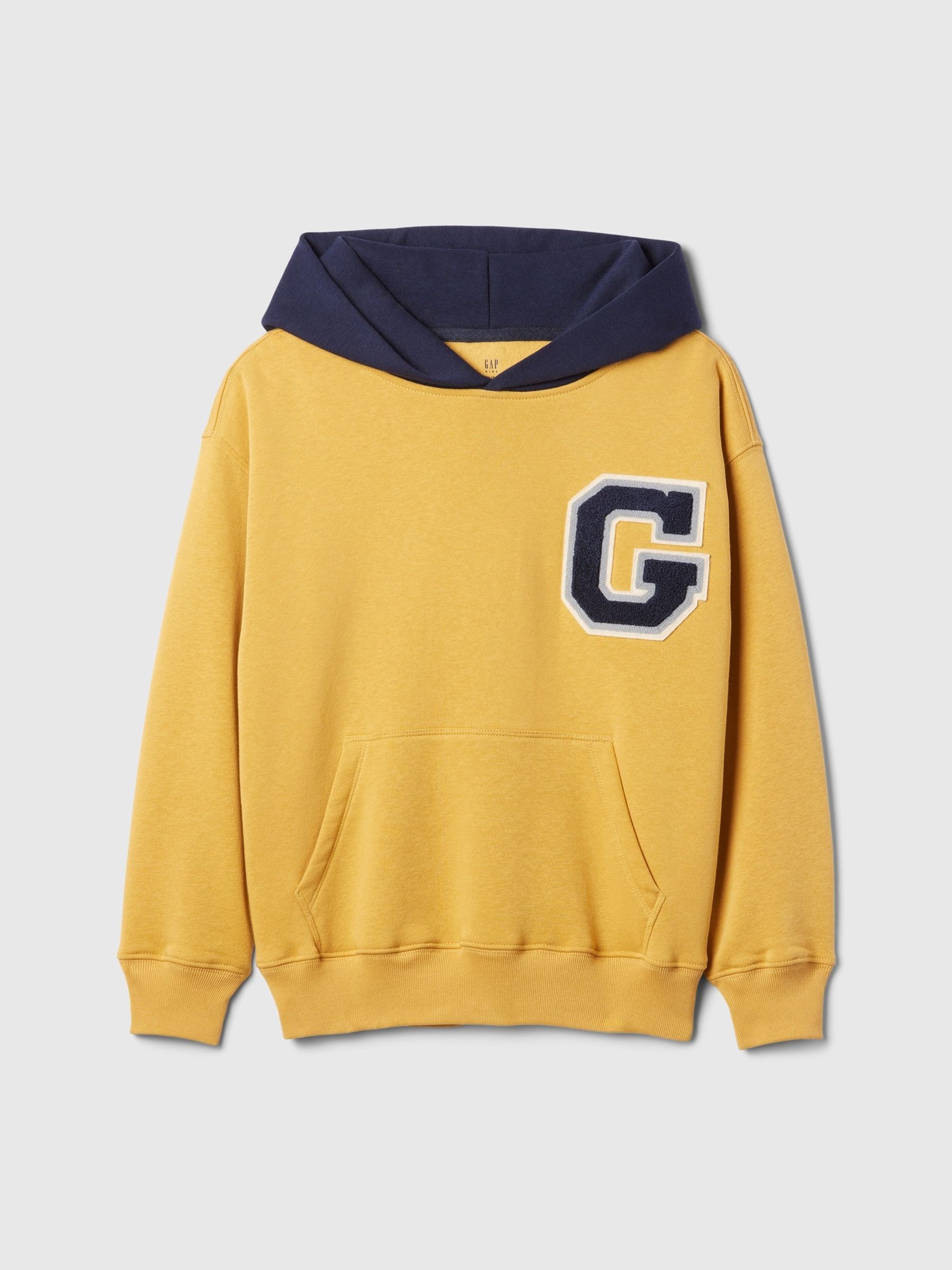 Yellow Athletic Logo Hoodie (4-13yrs) - Image 5 of 5