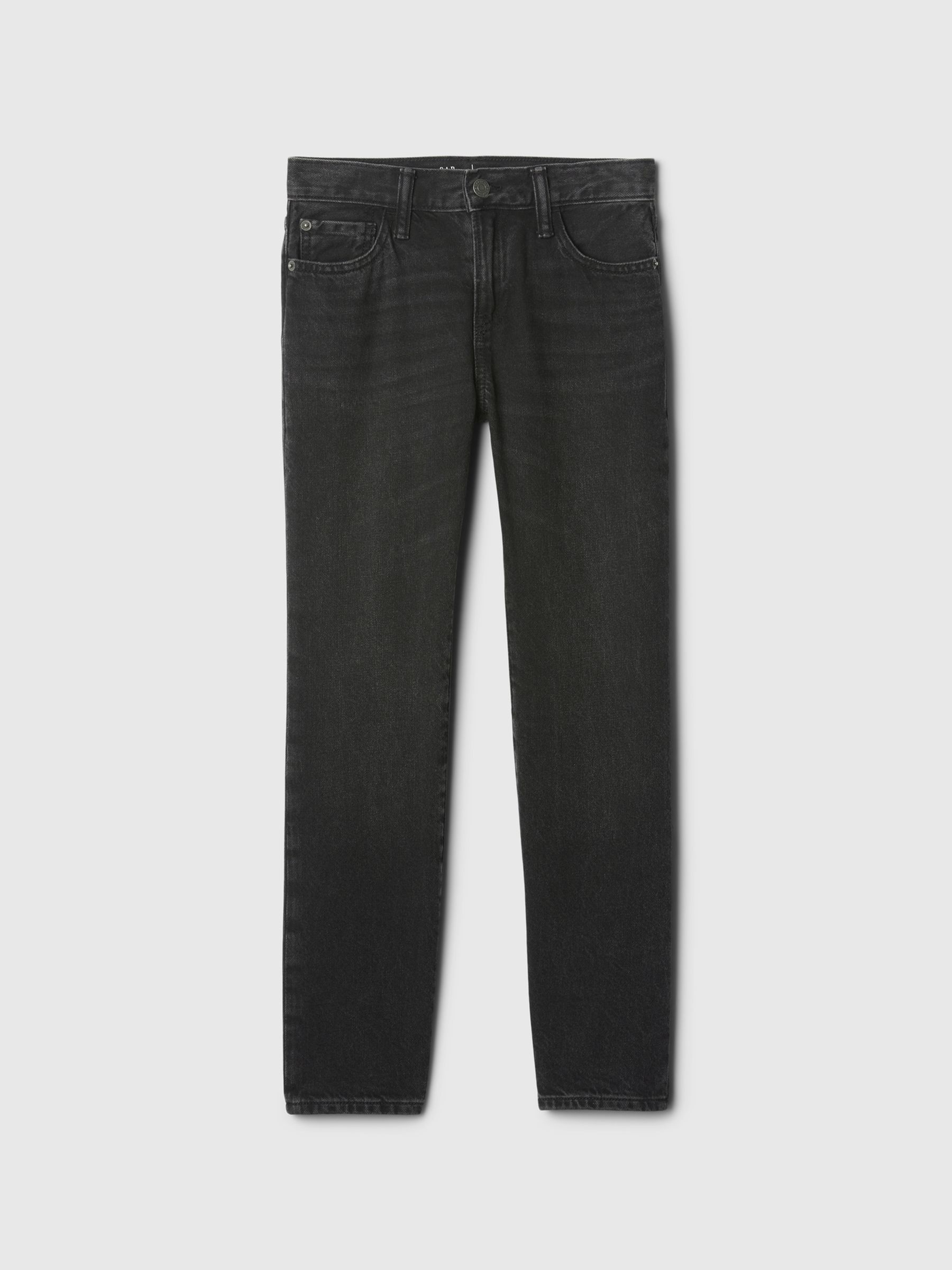 Black Original Straight Fit Pull On Jeans (5-13yrs) - Image 4 of 5