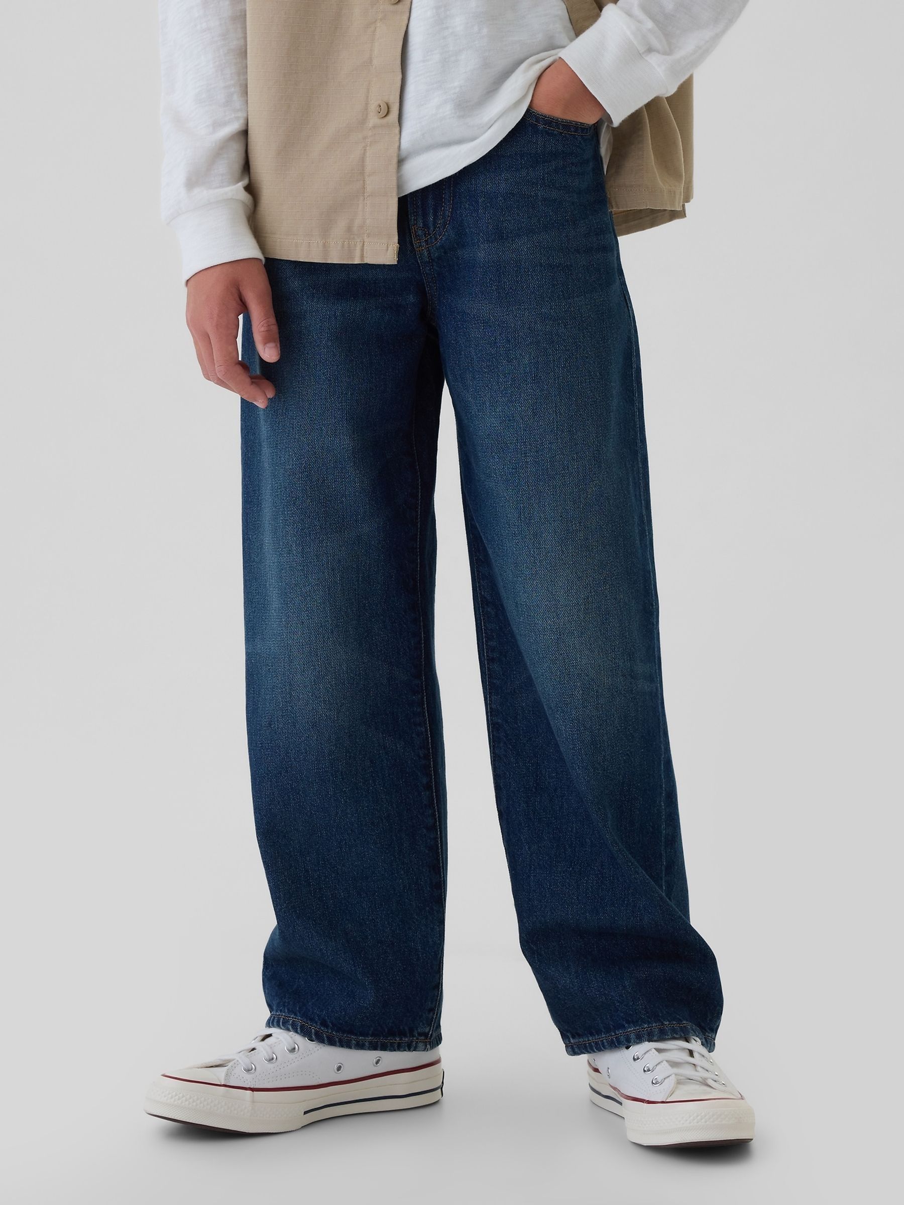 Blue Baggy Jeans (5-13yrs) - Image 2 of 6