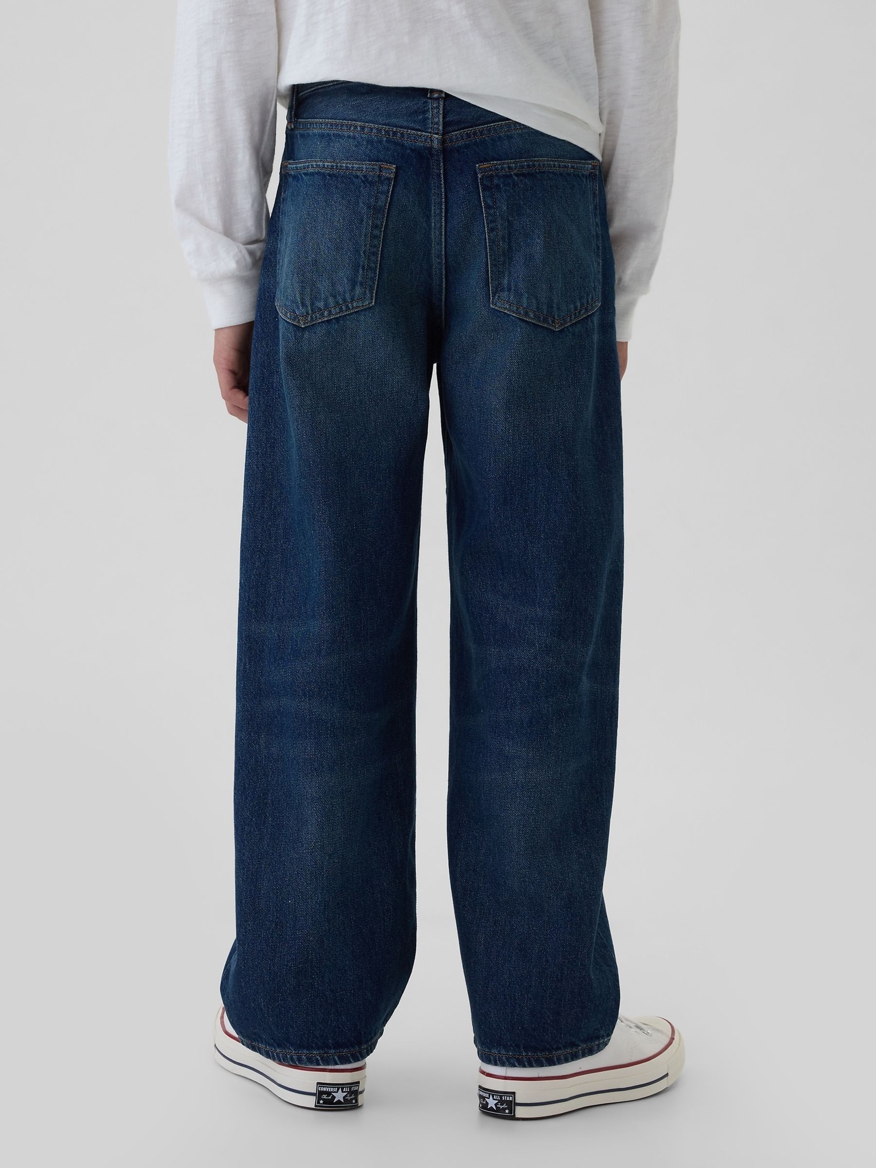 Blue Baggy Jeans (5-13yrs) - Image 3 of 6
