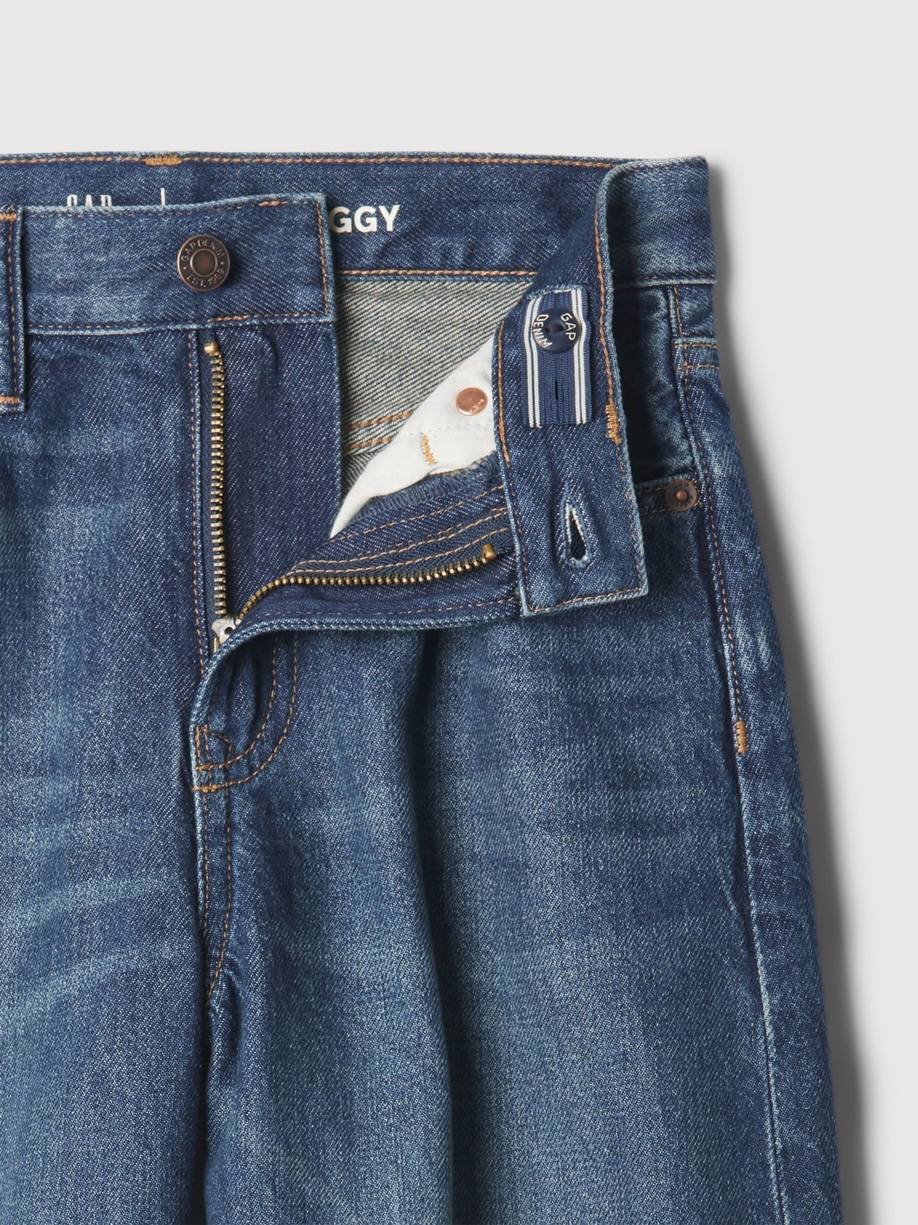 Blue Baggy Jeans (5-13yrs) - Image 5 of 6