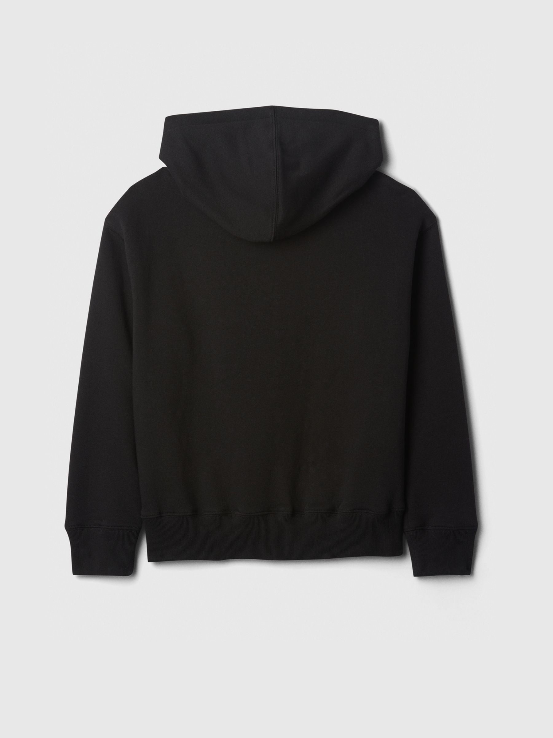 Black Star Wars Graphic Relaxed Logo Hoodie (4-13yrs) - Image 2 of 3