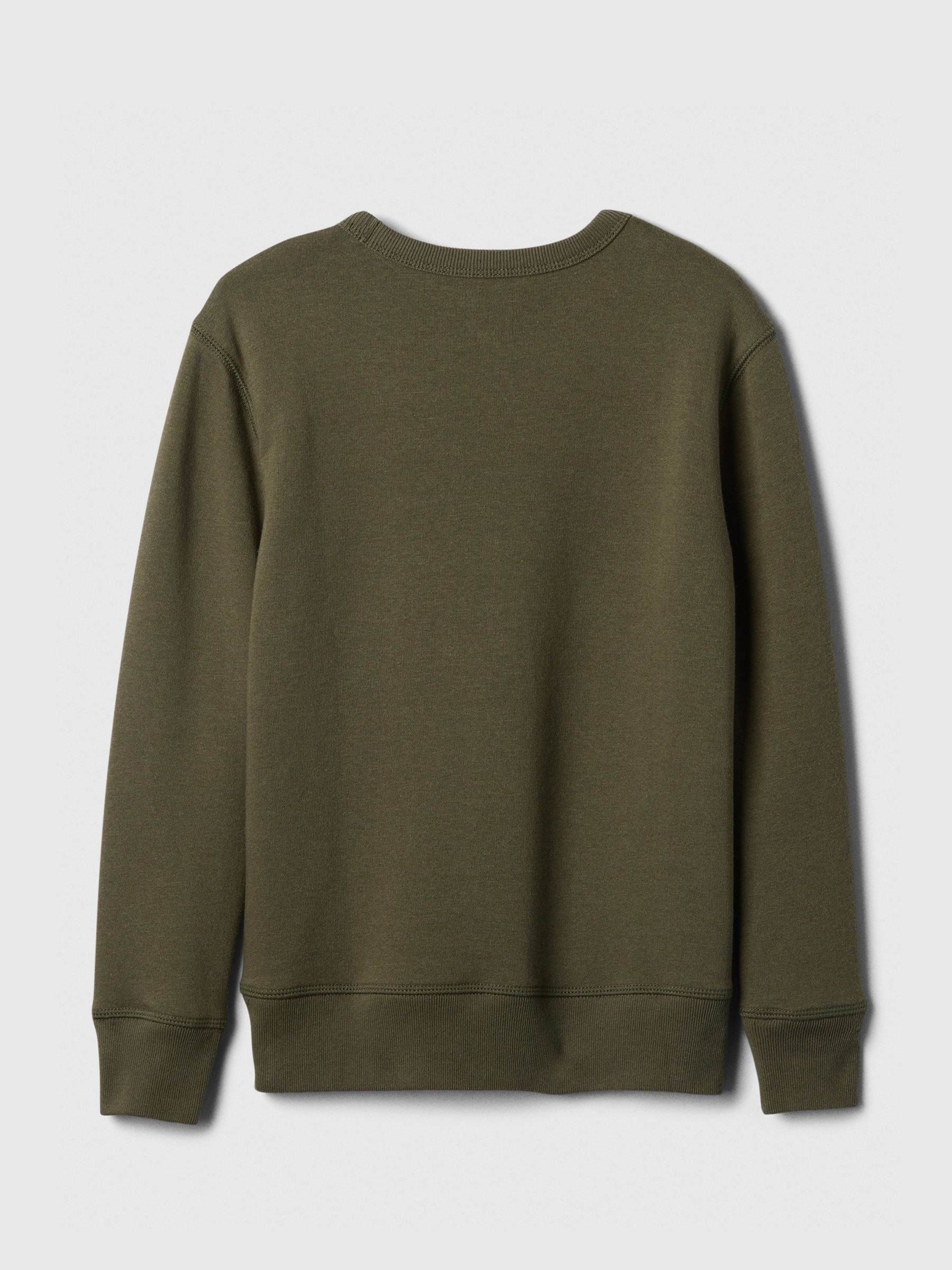 Green Logo Graphic Jumper (4-13yrs) - Image 2 of 3